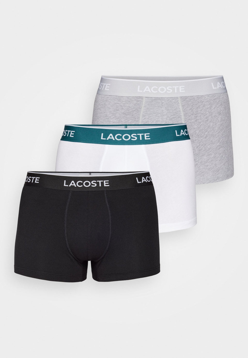 COURTS 3 PACK - Trunks - black/white/silver chine
