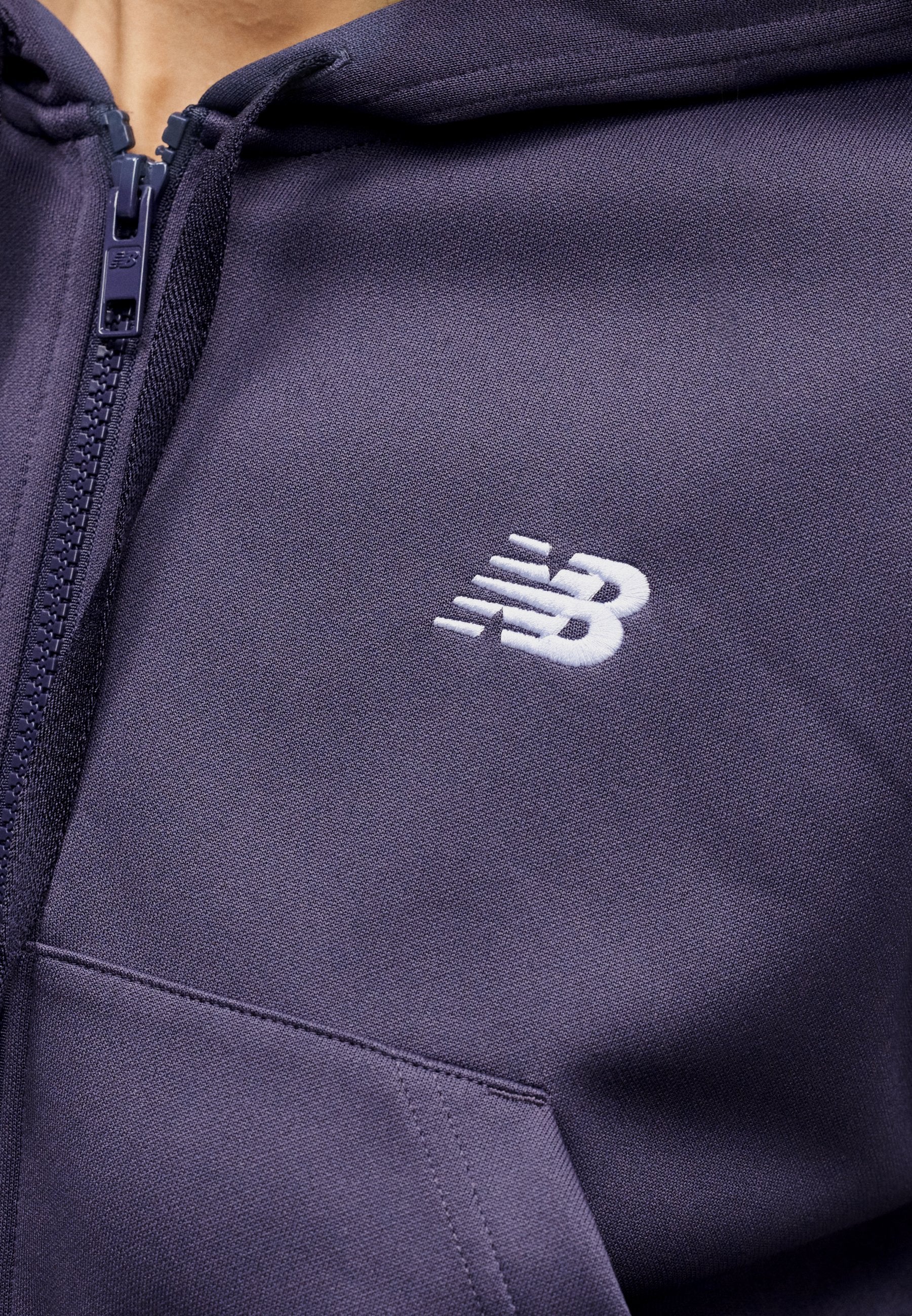 FULL ZIP - Zip-up sweatshirt - boysenberry