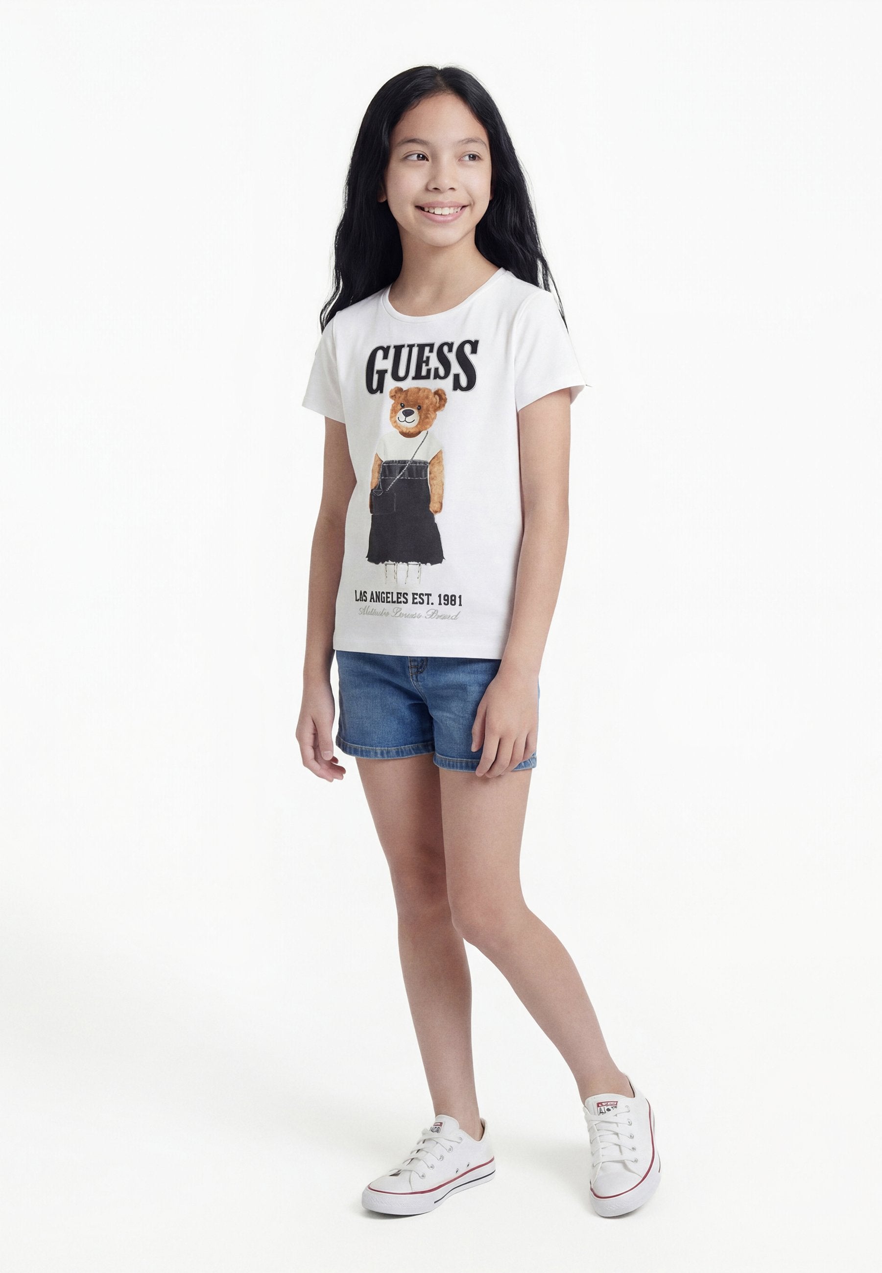 JUNIOR - Print T-shirt - pure white