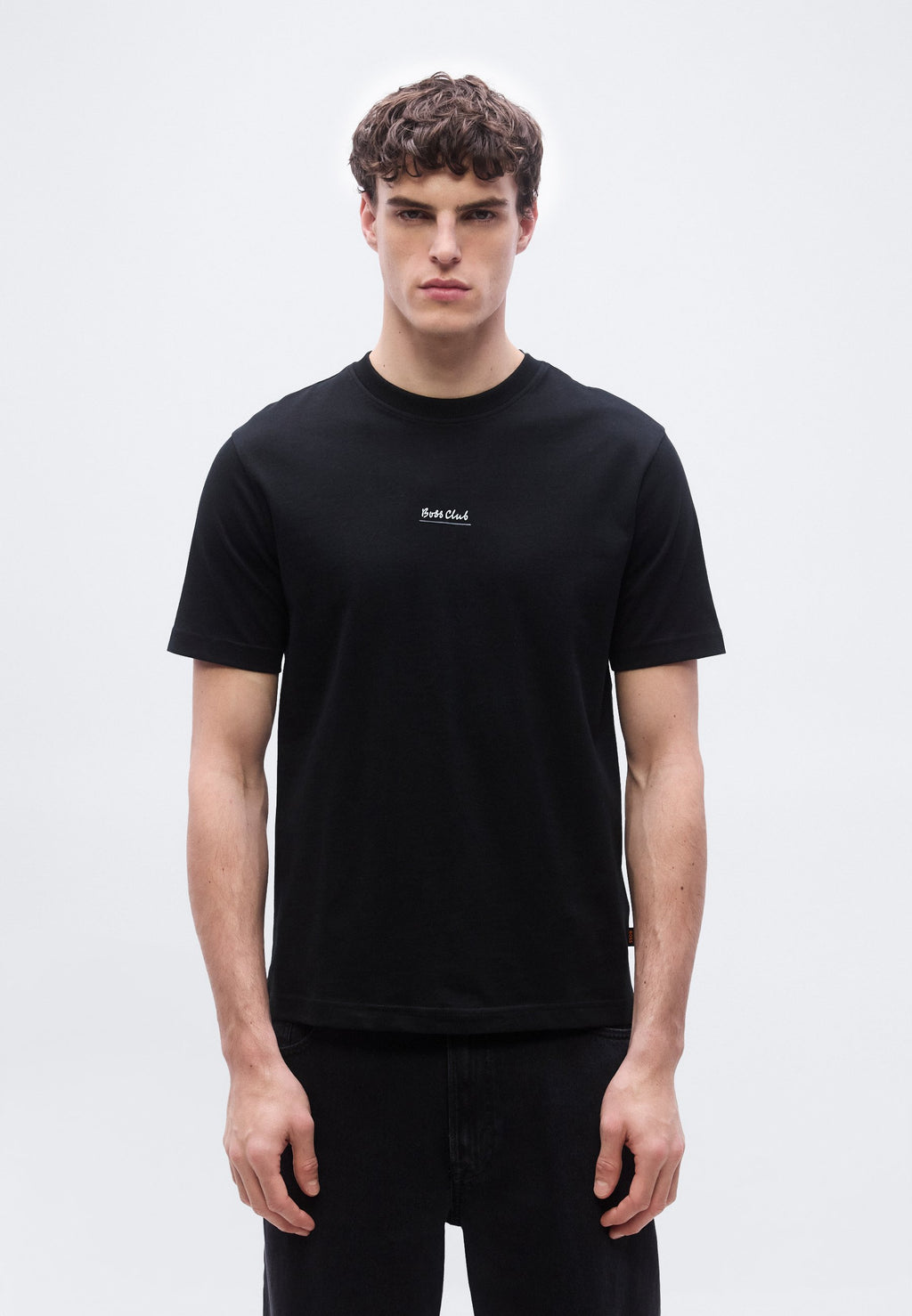 Print T-shirt - black