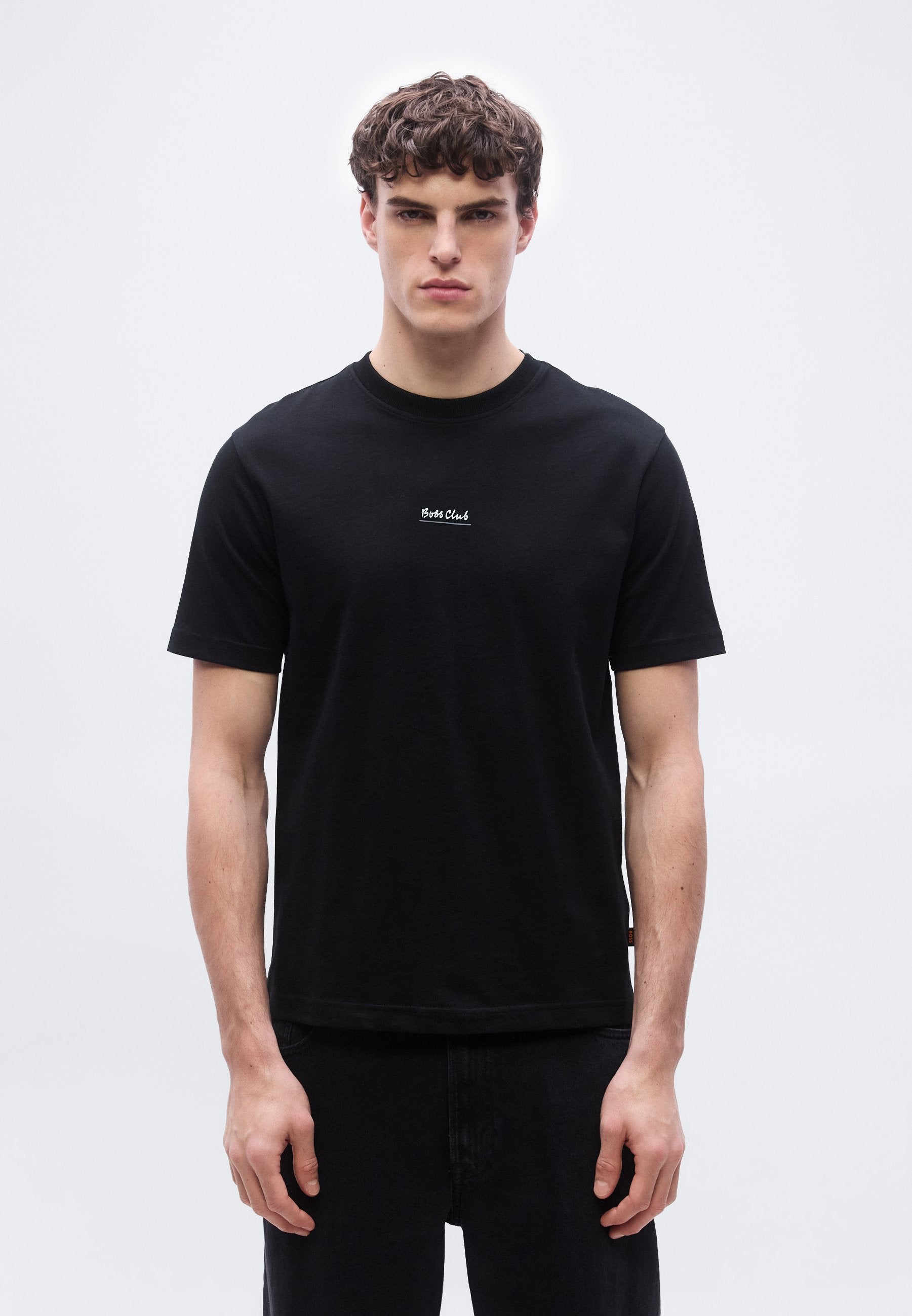 Print T-shirt - black