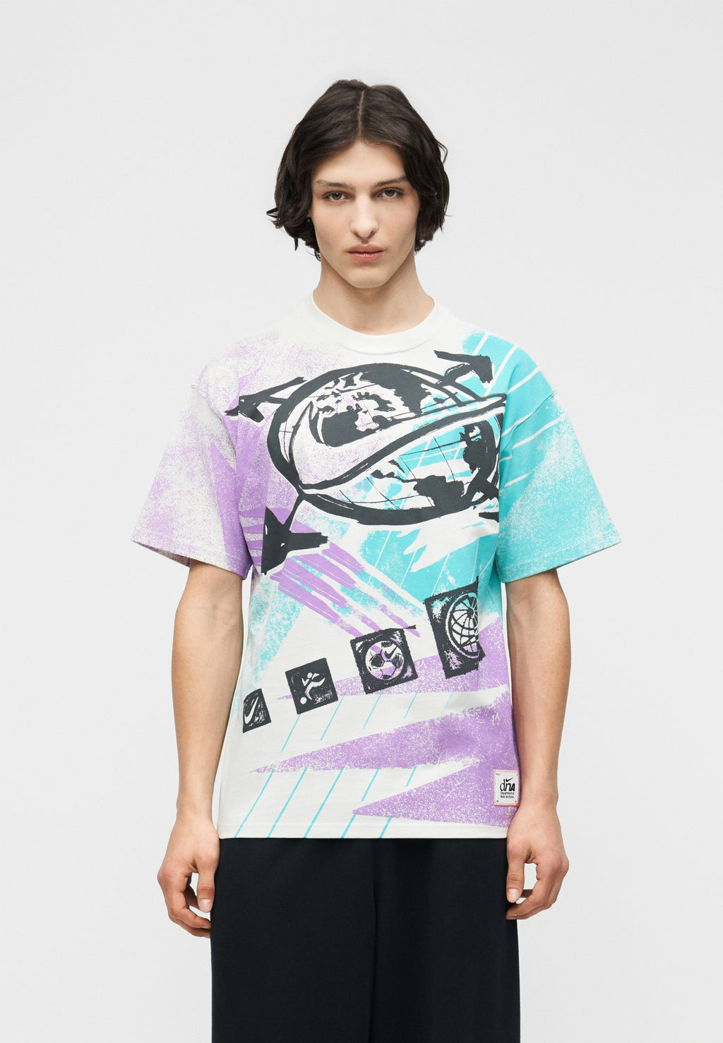 TEE POST STAMP UNISEX - Print T-shirt - spruce aura