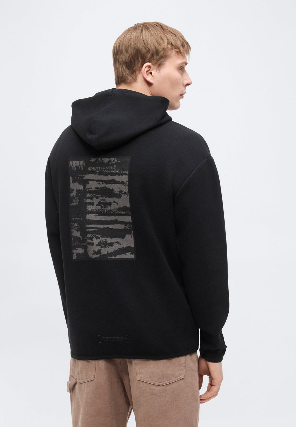 SW_GLOBE HOOD - Hoodie - black