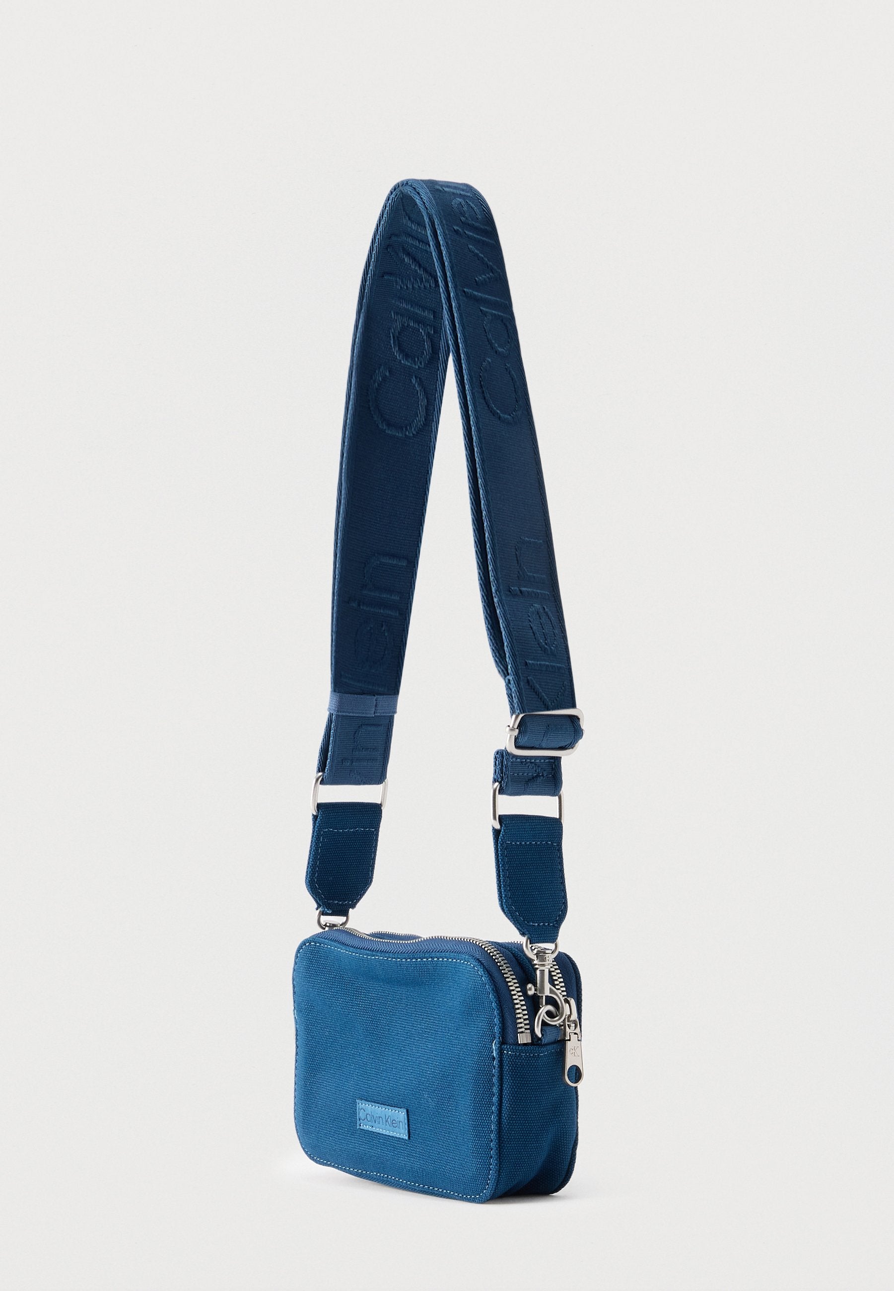 WEBBING STRAP CAMERA BAG - Camera bag - ensign blue