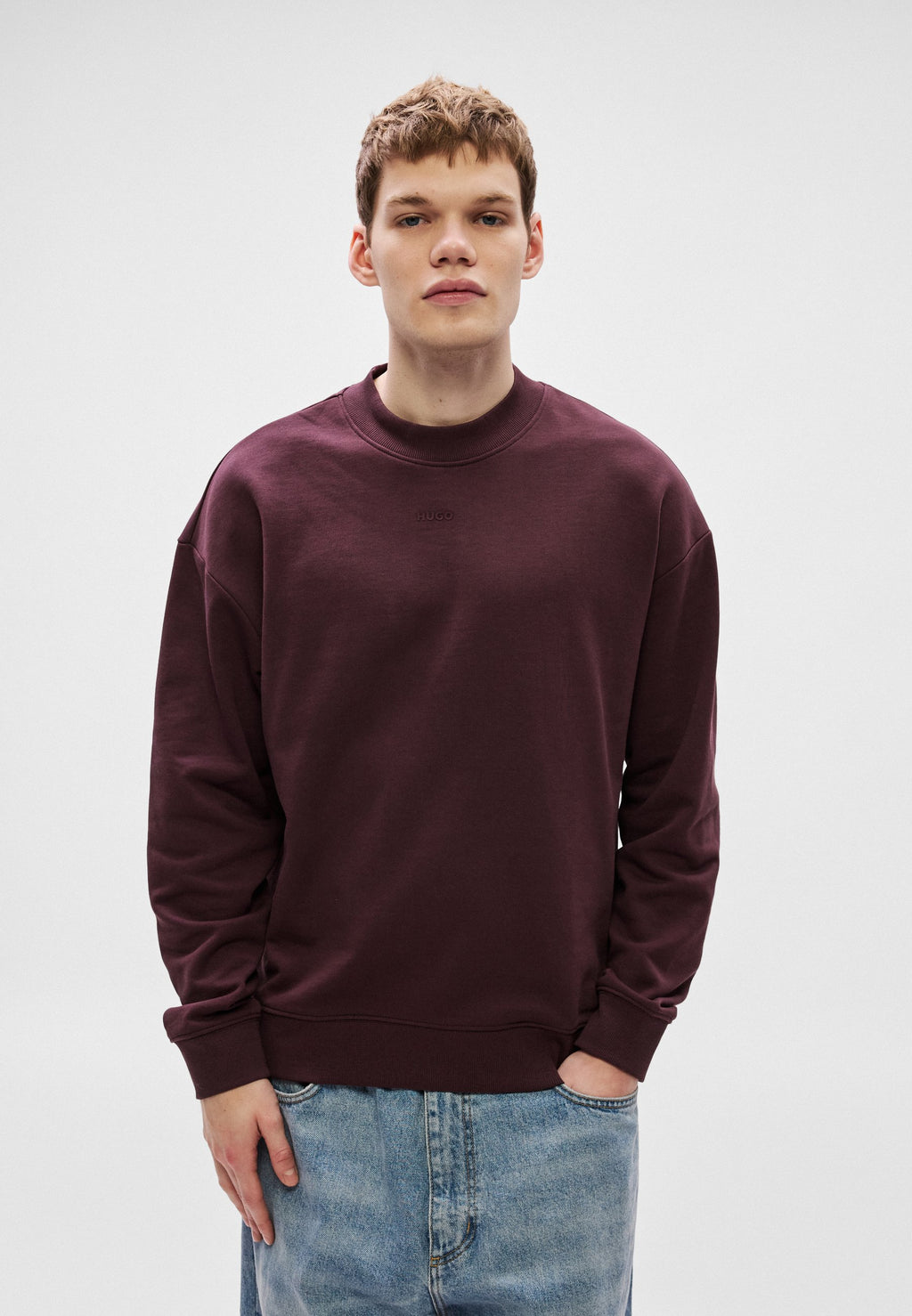 DAPO CREW - Sweatshirt - open brown