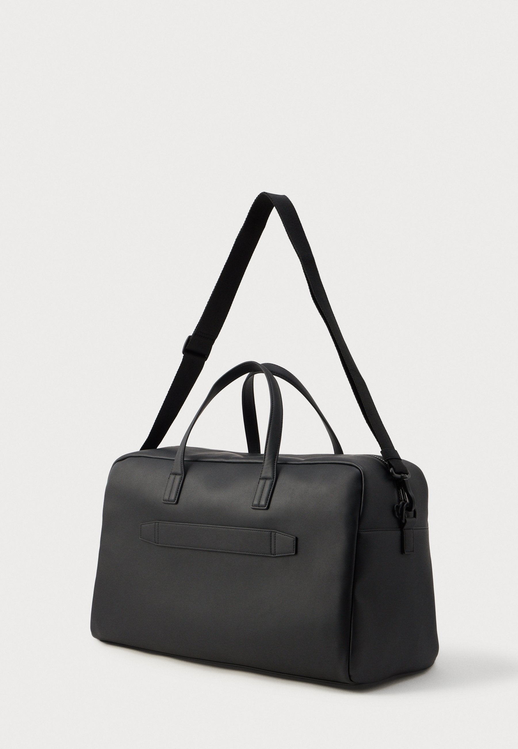 HILFIGER FLAG RIBBED POCKET DUFFEL BAG - Holdall - black