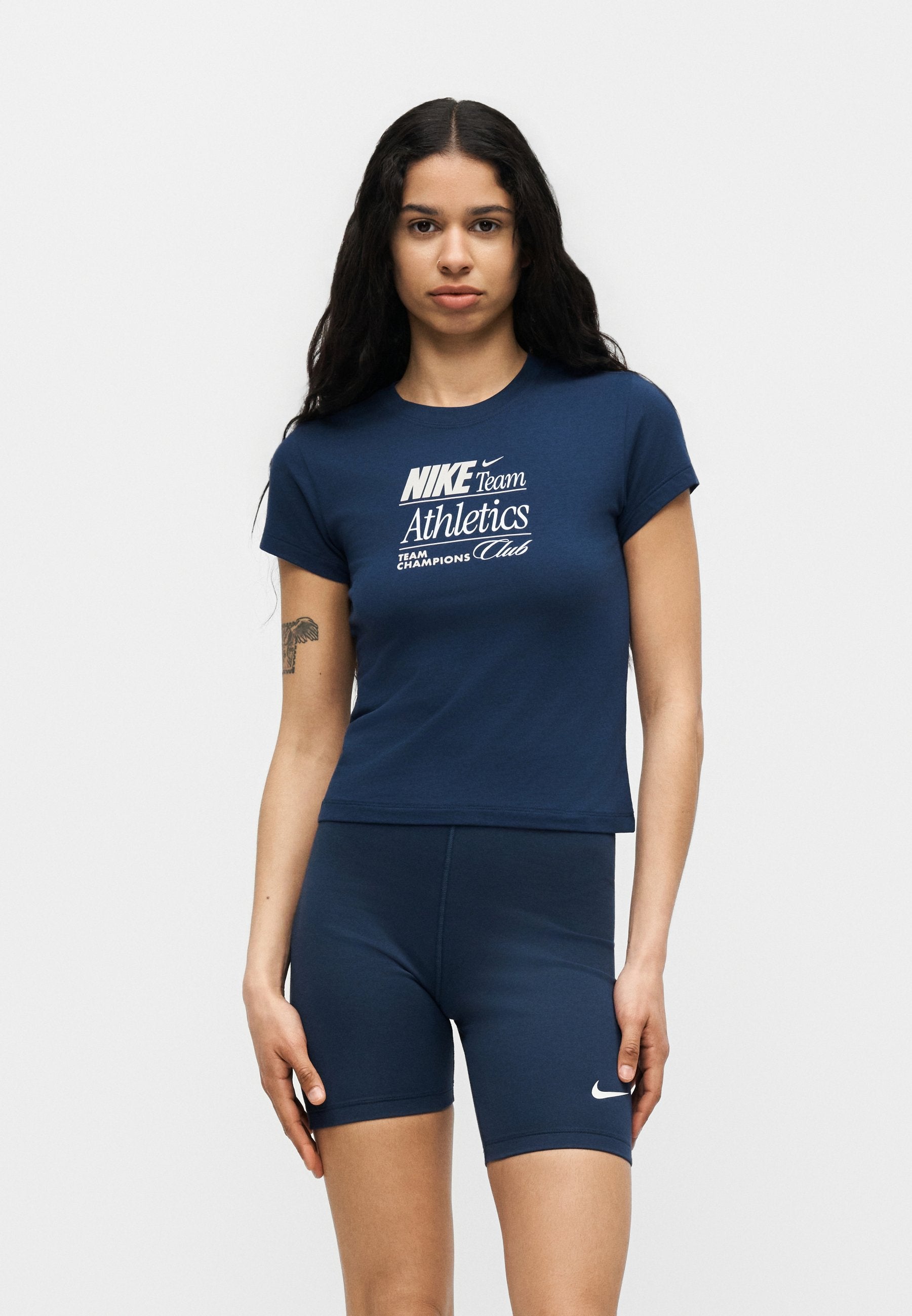 TEE - Print T-shirt - midnight navy