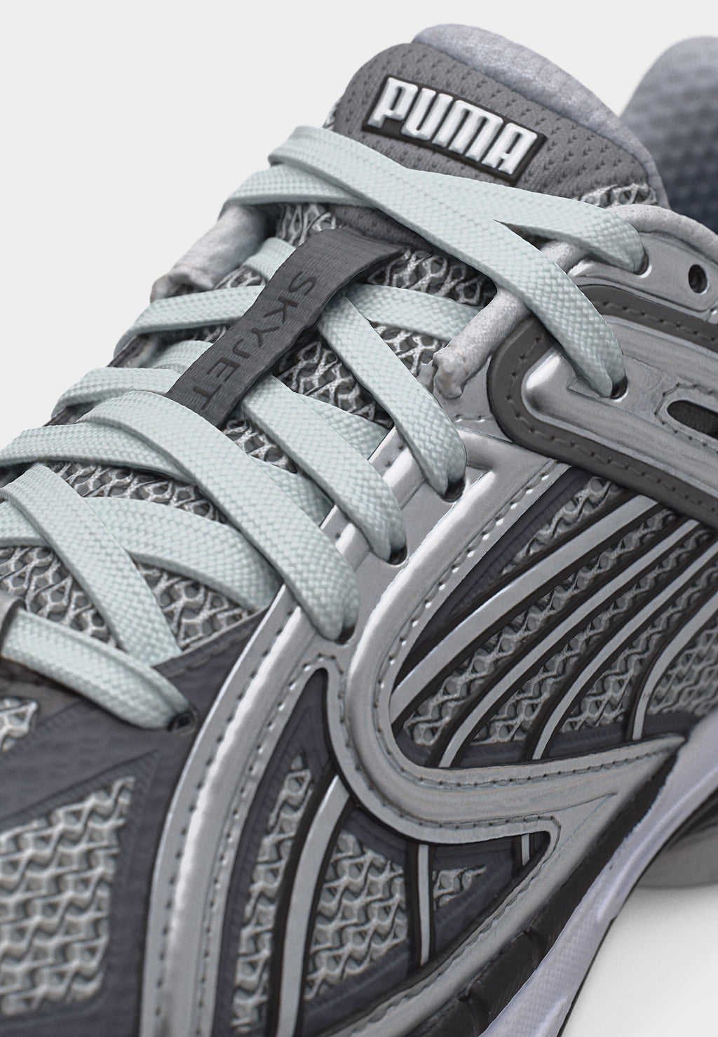 SKYJET PRISCO JR UNISEX - Trainers - silver-coloured/black/glacial gray