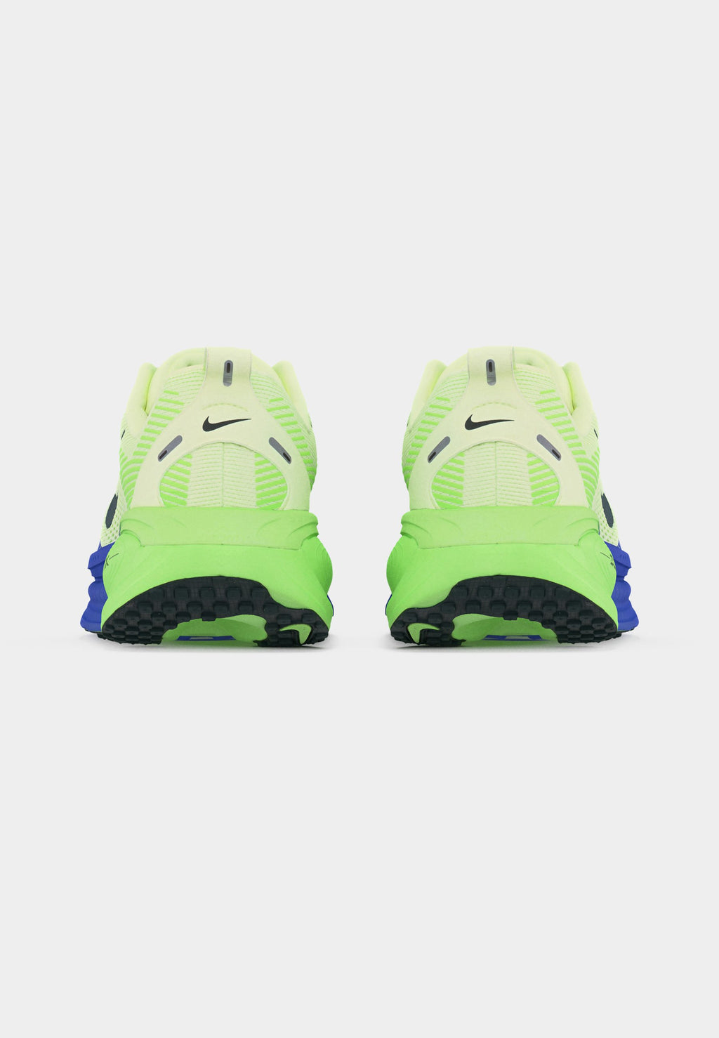 VOMERO UNISEX - Road running shoes - white/black spruce/volt tint/sapphire/lime blast