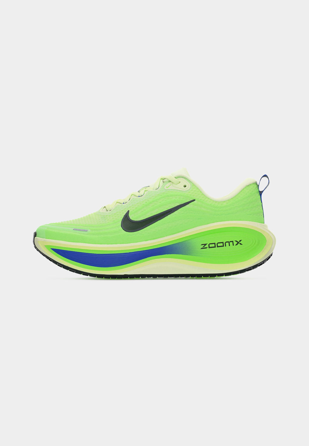 VOMERO PLUS - Road running shoes - volt tint/black spruce/lime blast/sapphire/light liquid lime