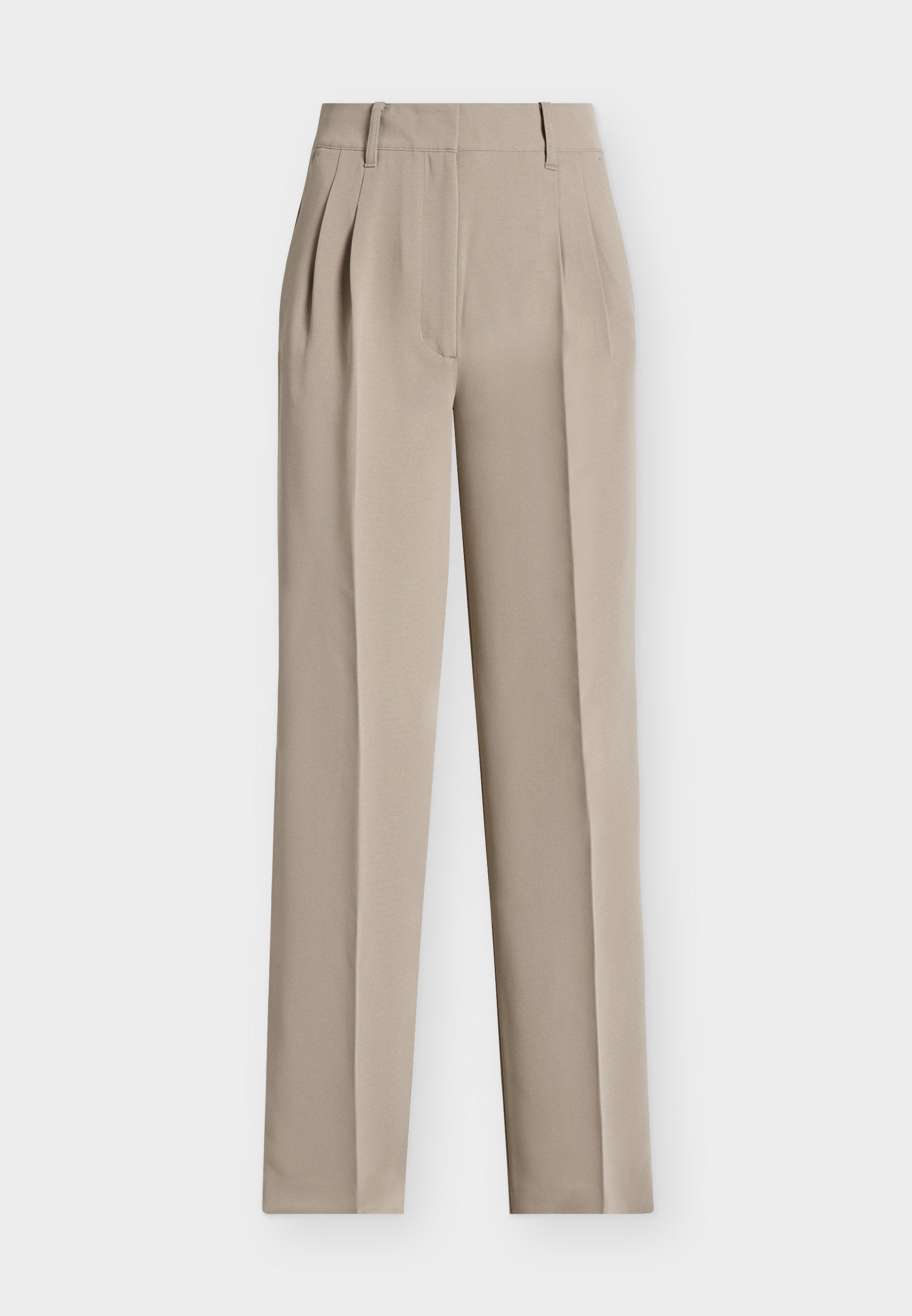 THEOLINE PERFECT PANT - Trousers - silk taupe