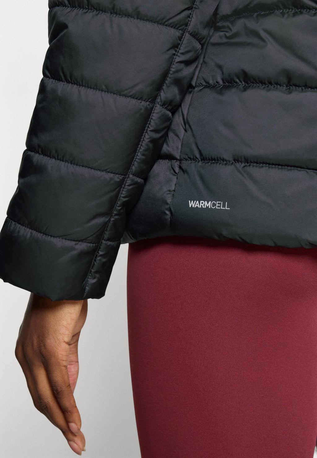 HOODED PADDED - Winter jacket - black