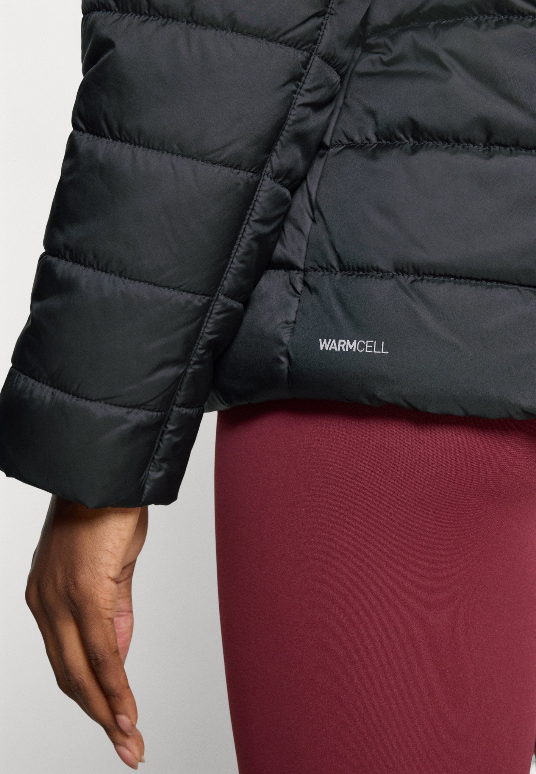 HOODED PADDED - Winter jacket - black