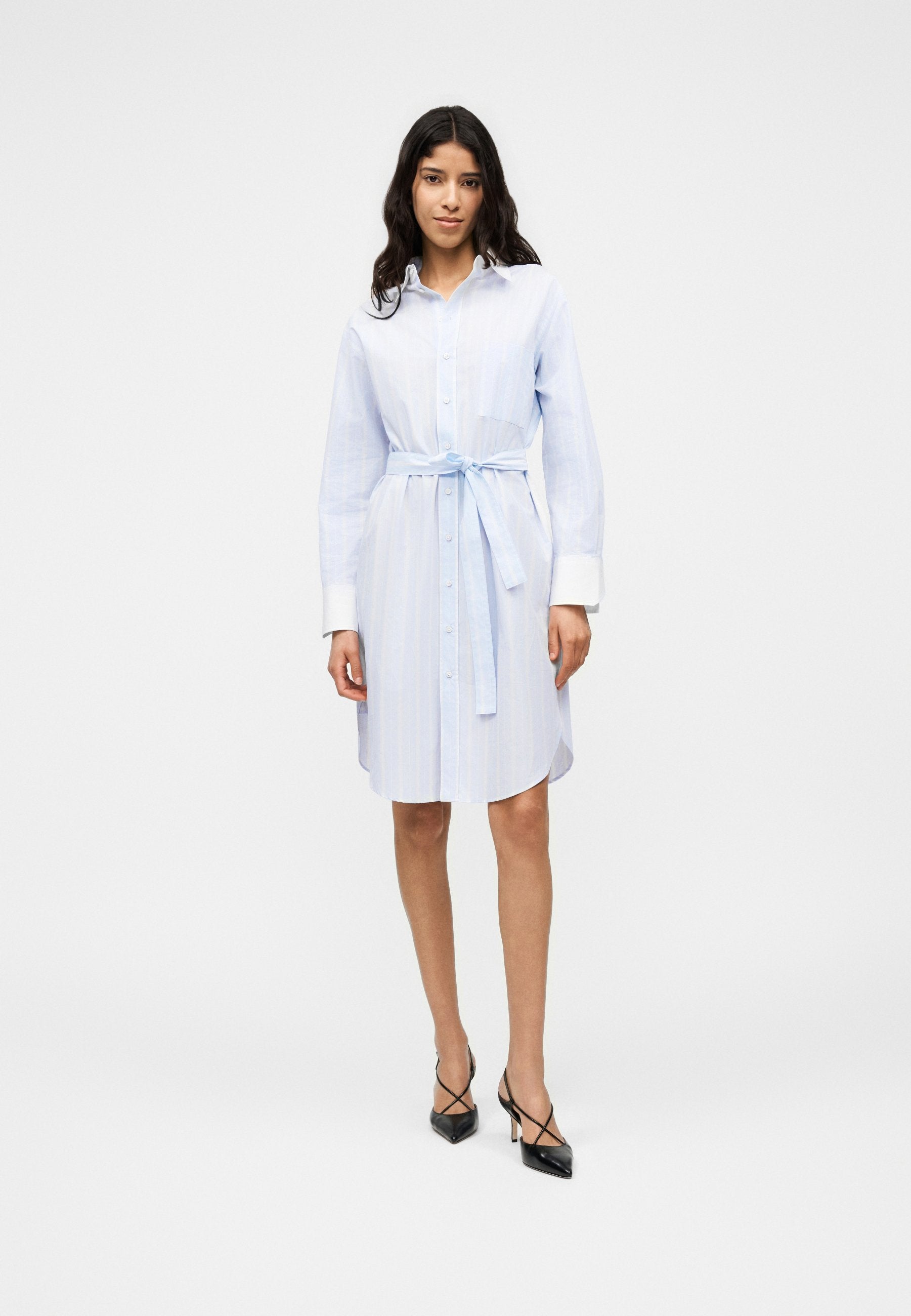 ROBE SAMEDI - Robe chemise - bleu xénon