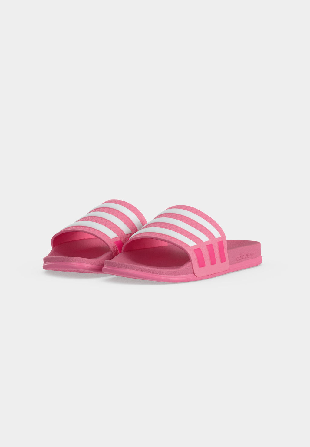 ADILETTE OG - أحذية مريحة - وردي سعيد/أبيض/وردي لامع