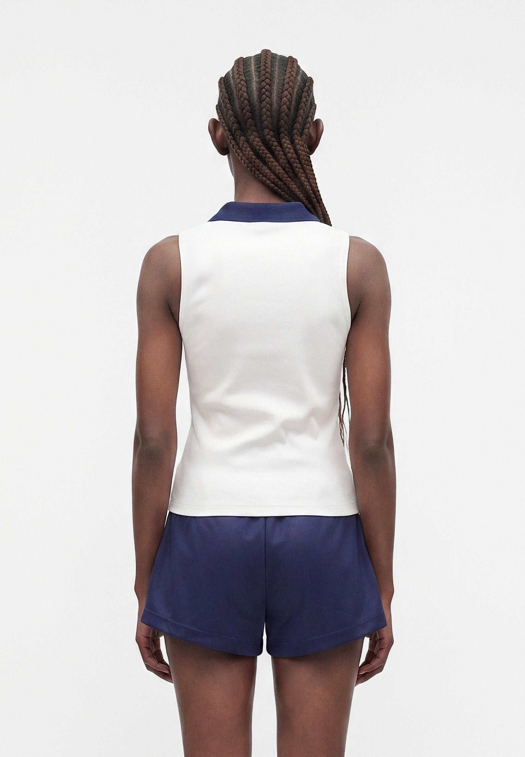 Polo shirt - white/midknight navy