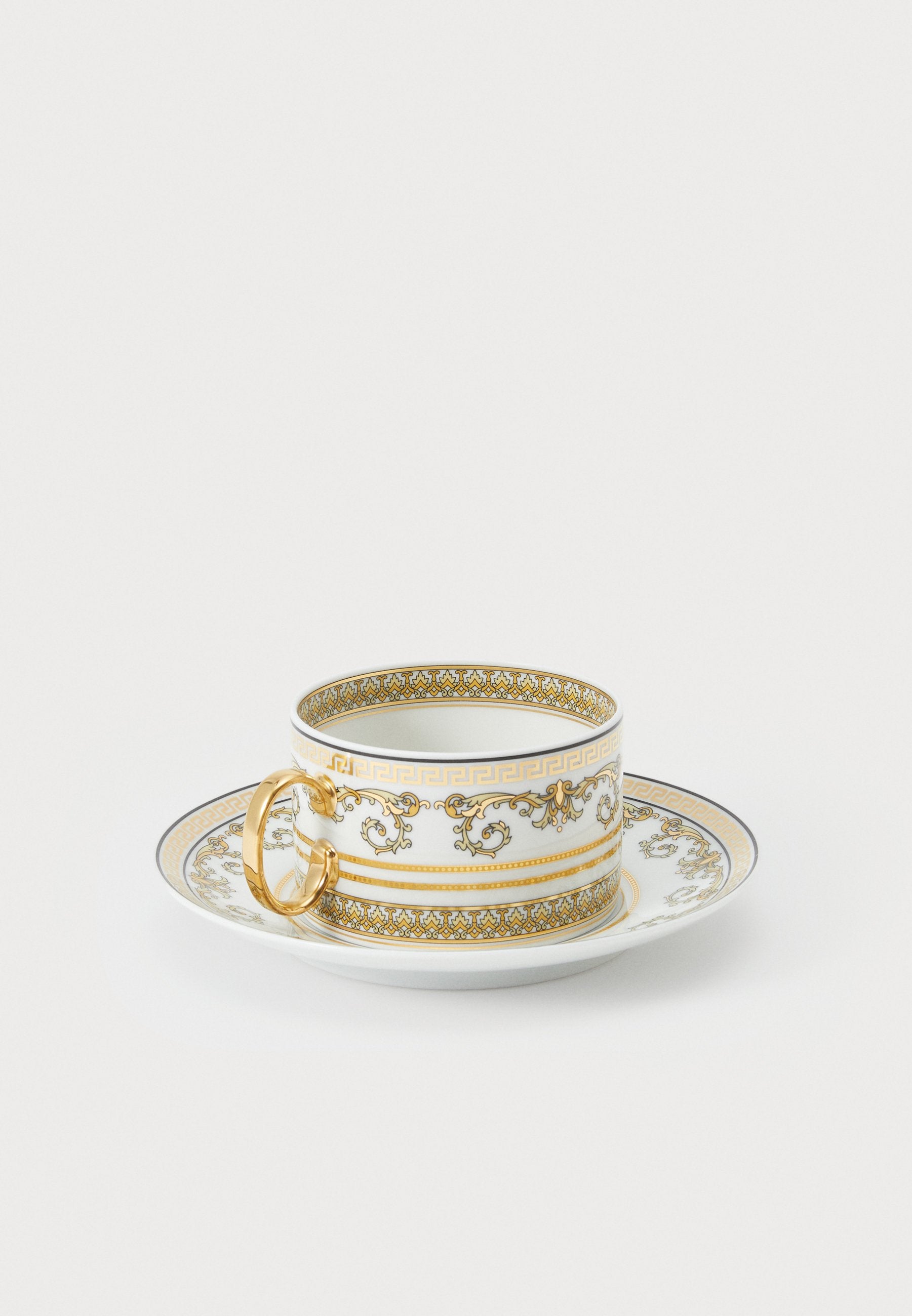 CUP SAUCER 4 LOW SET - Saucer - virtus gala white