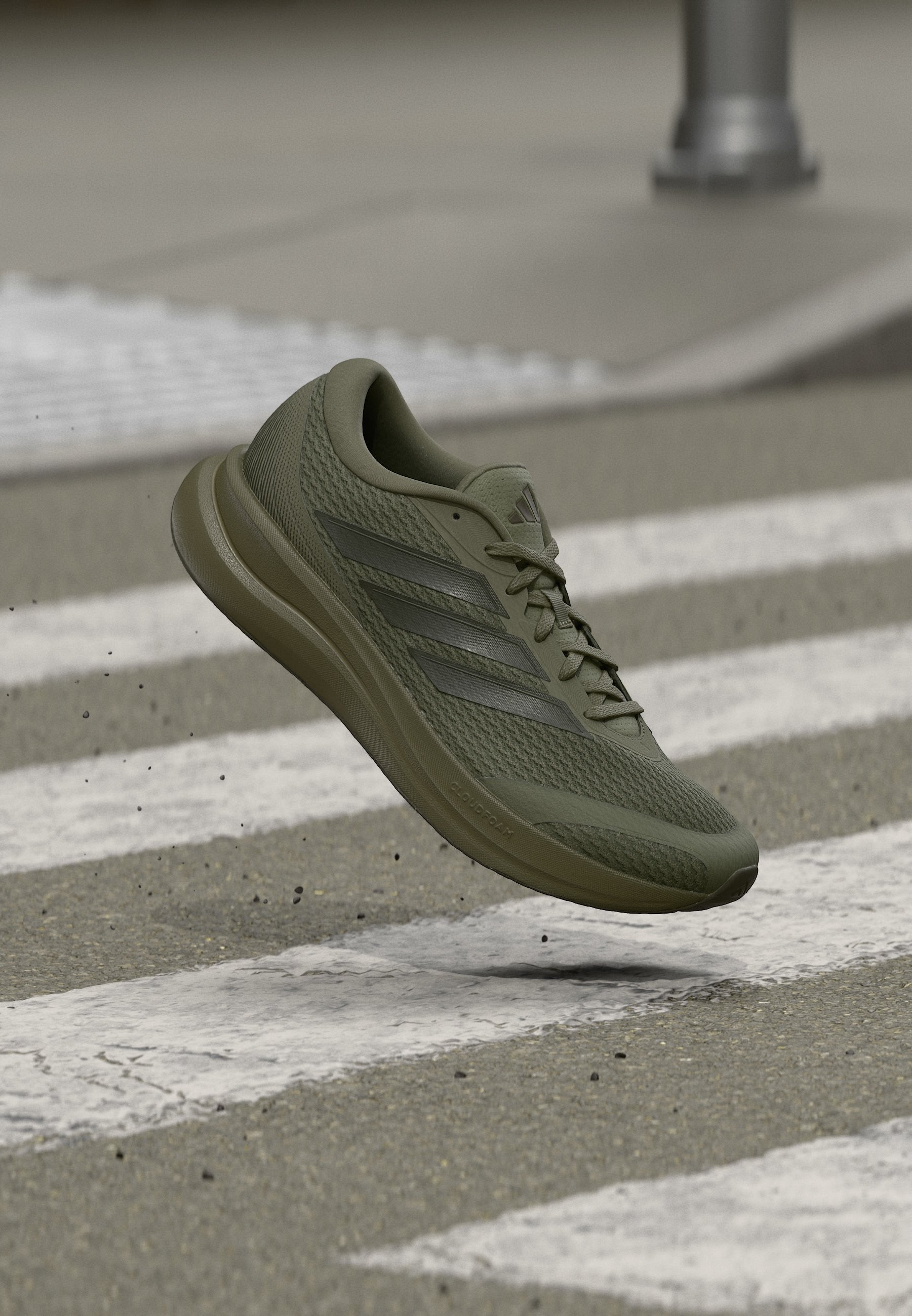 RUNFALCON 6 - Walking trainers - olive strata/shadow olive/core black