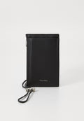 EMBOSS PHONE CROSSBODY - Phone pouch - black