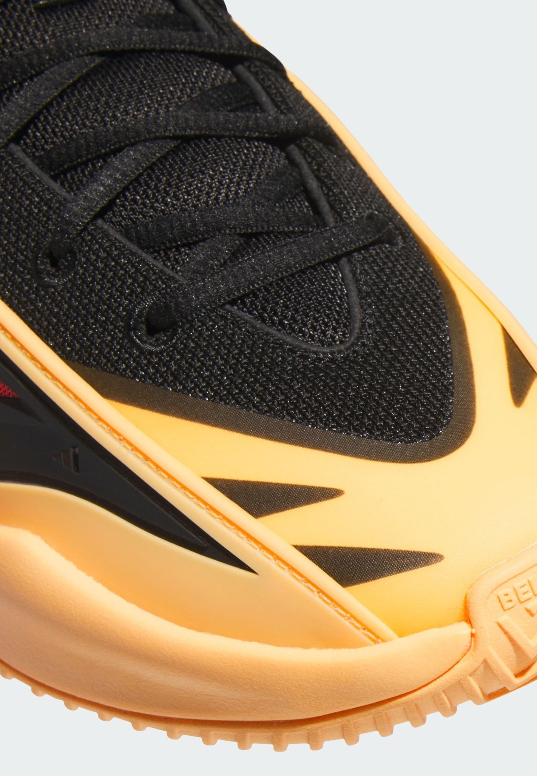 BELIEVE THAT 1 UNISEX - Basketball shoes - core black   acid orange   acid orange