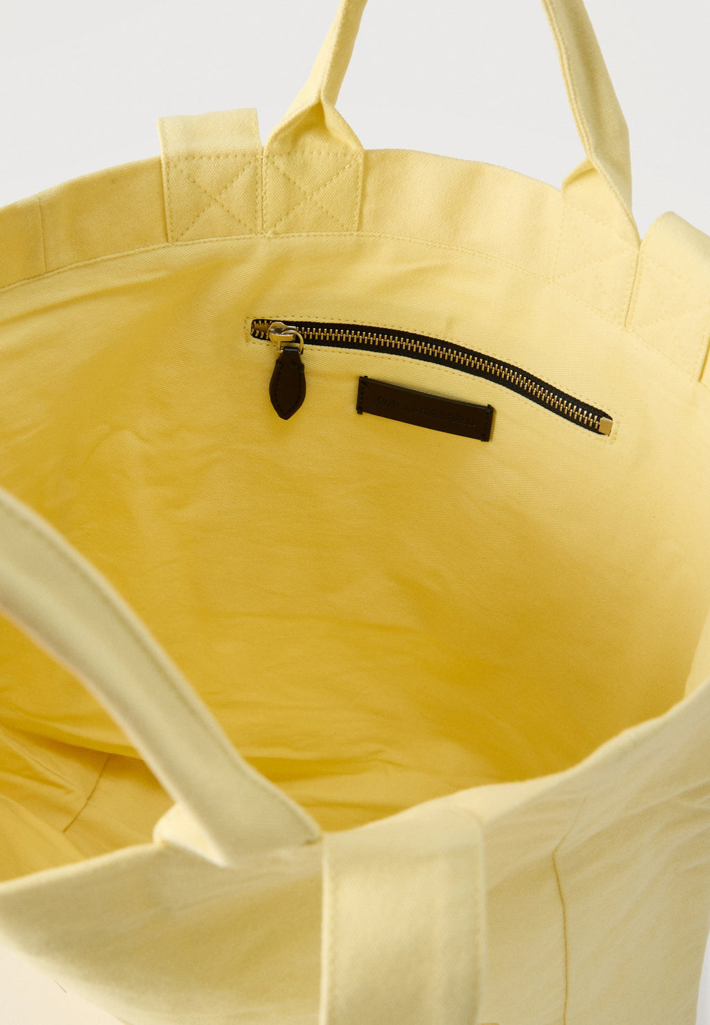 ELONGATED LOGO TOTE  UNISEX - Tote bag - yellow