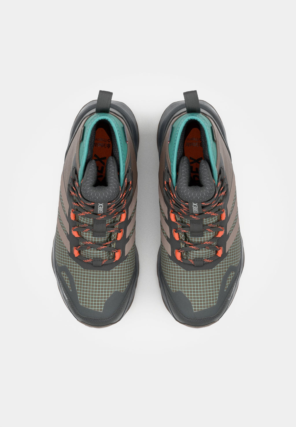 SKYCHASER AX5 MID GTX CLIMA - Winter boots - earth strata/trace brown/pure teal