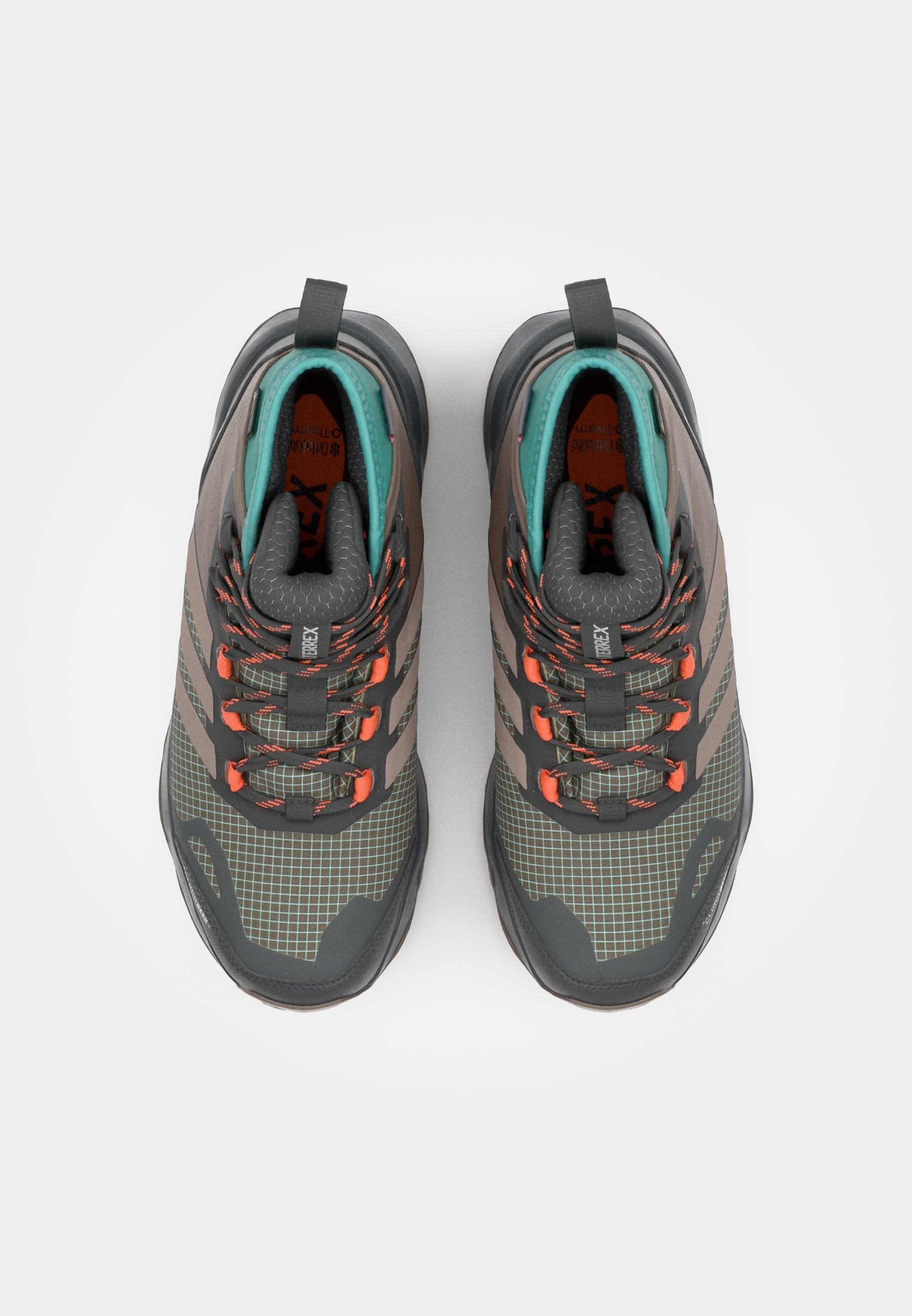 SKYCHASER AX5 MID GTX CLIMA - Winter boots - earth strata/trace brown/pure teal