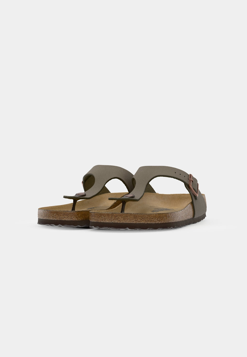 GIZEH BFBC STONEN - REGULAR - T-bar sandals - stone