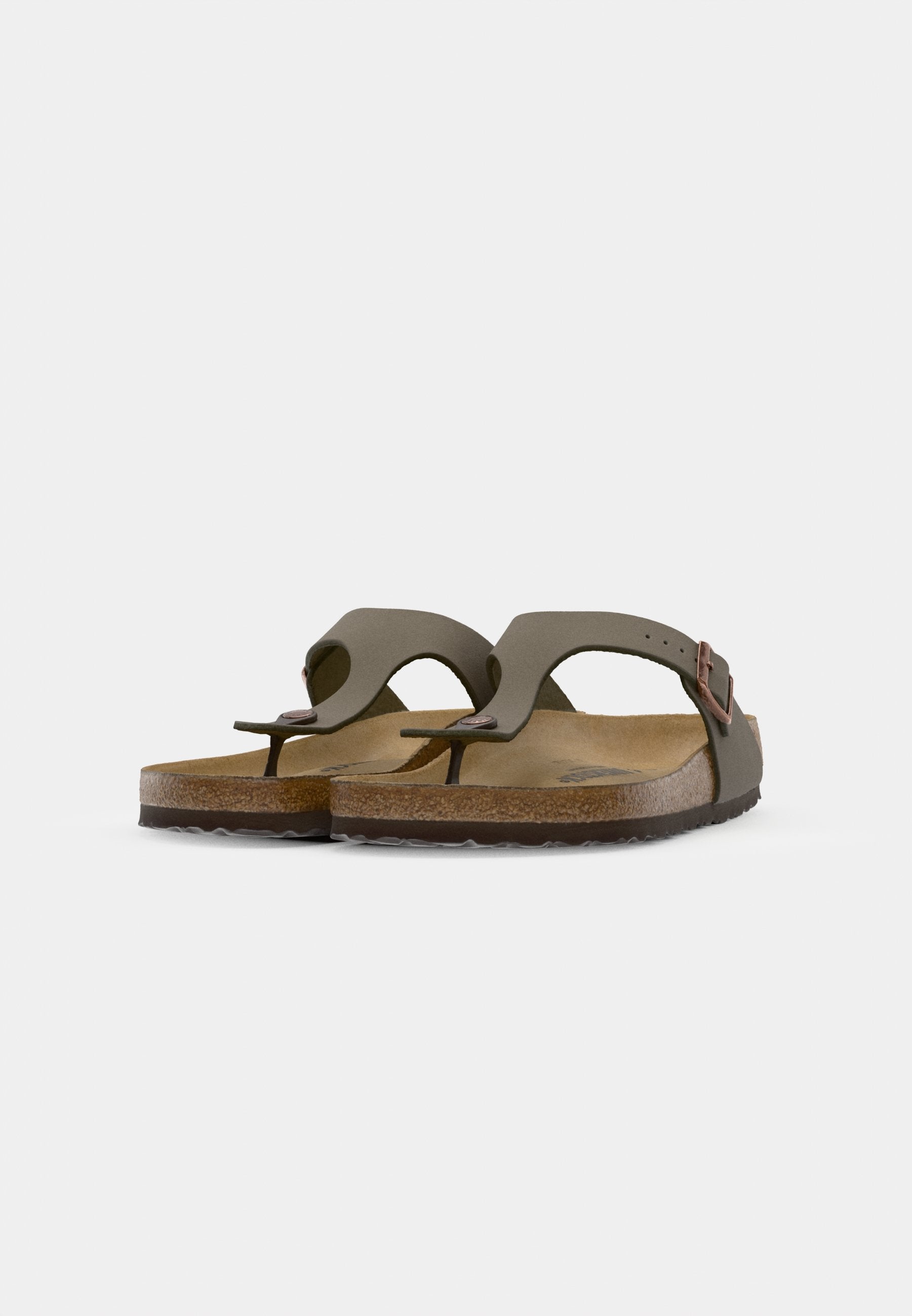GIZEH BFBC STONEN - REGULAR - T-bar sandals - stone