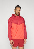STRIDE JACKET - Windbreaker - team crimson/crimson/reflective silver-coloured