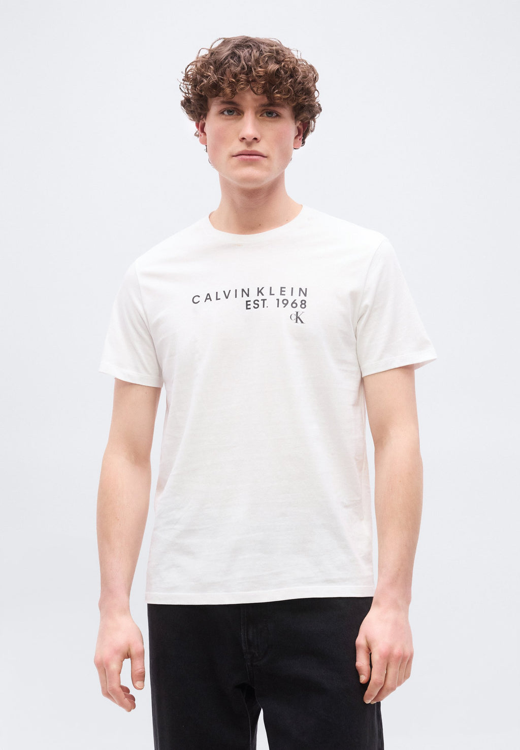 T-shirt imprimé - blanc éclatant