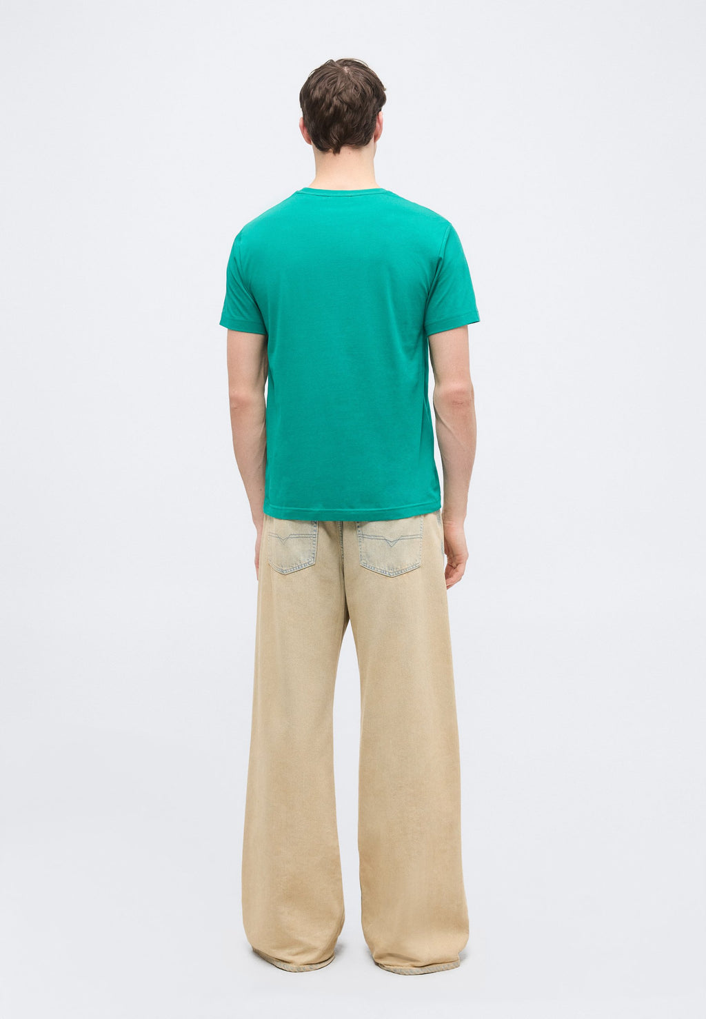 REG ARCHIVE SHIELD SS T-SHIRT - Print T-shirt - teal