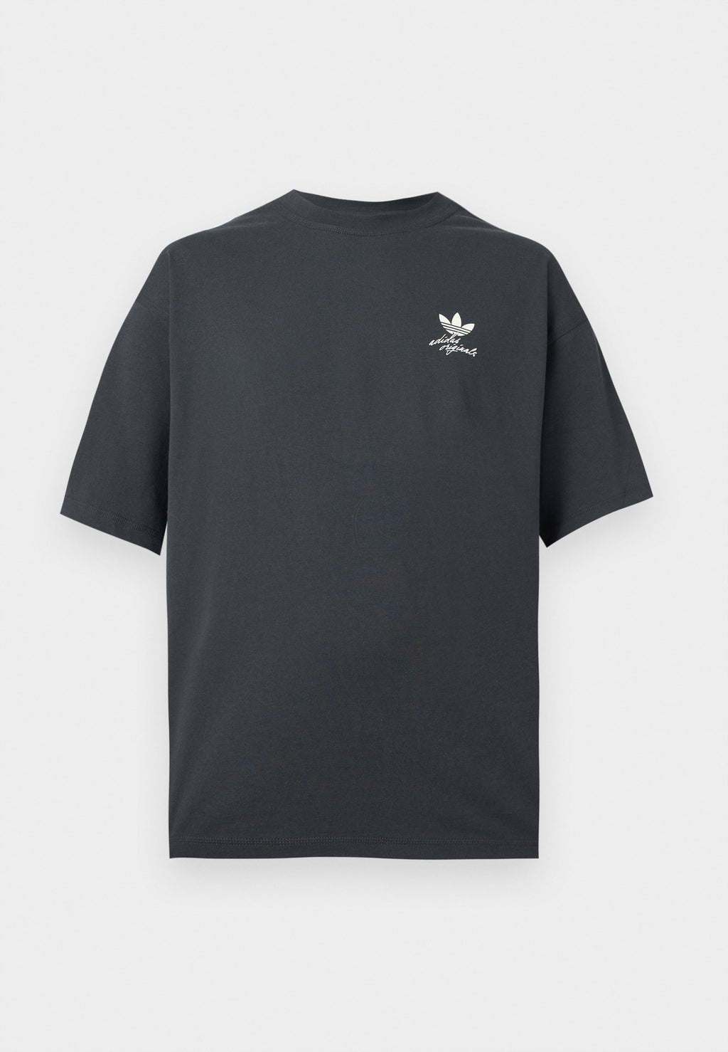 WHALE GRAPHIC TEE UNISEX - Print T-shirt - carbon