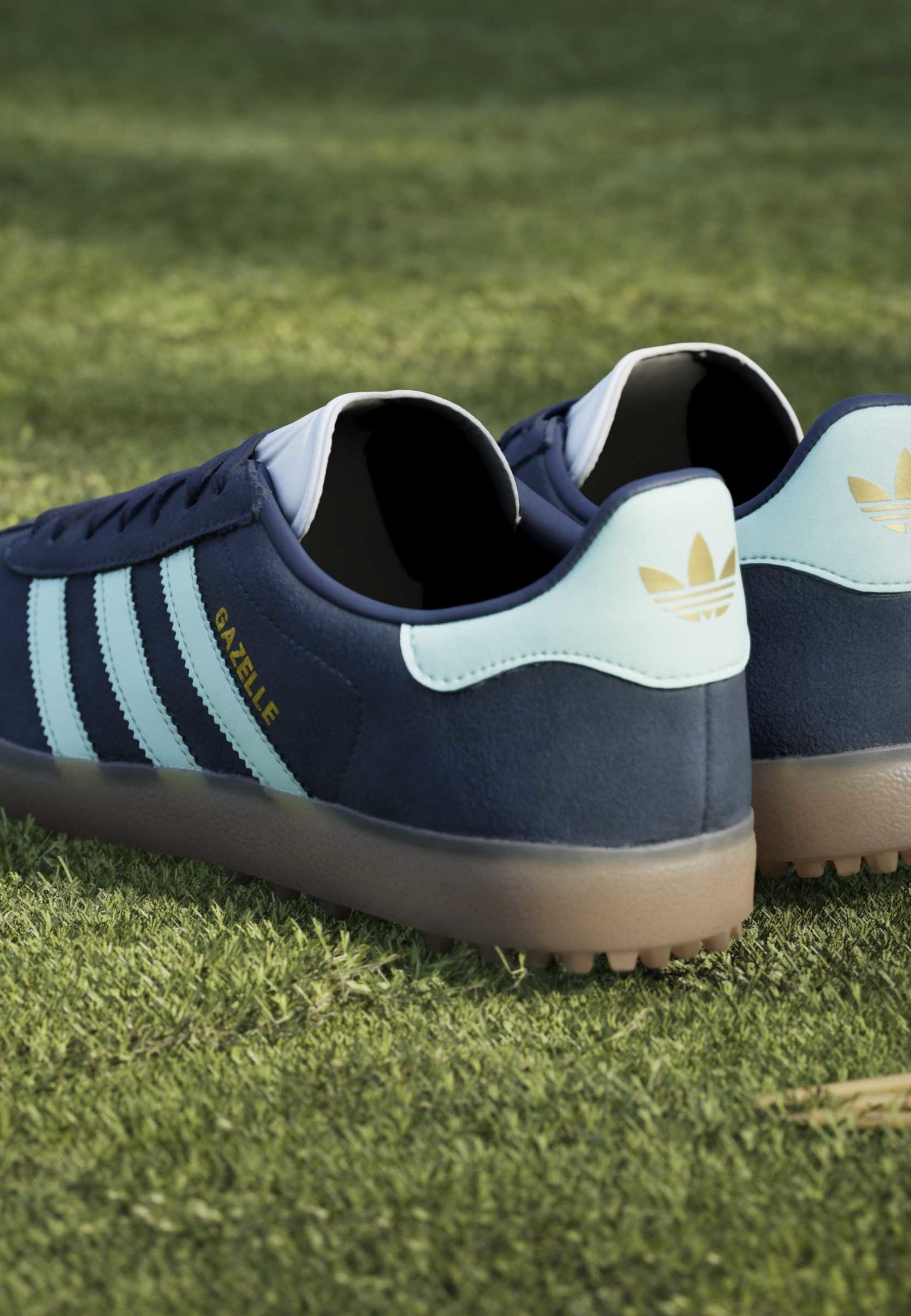 GAZELLE GOLF - Chaussures de golf - indigo nuit   menthe claire   blanc nuage