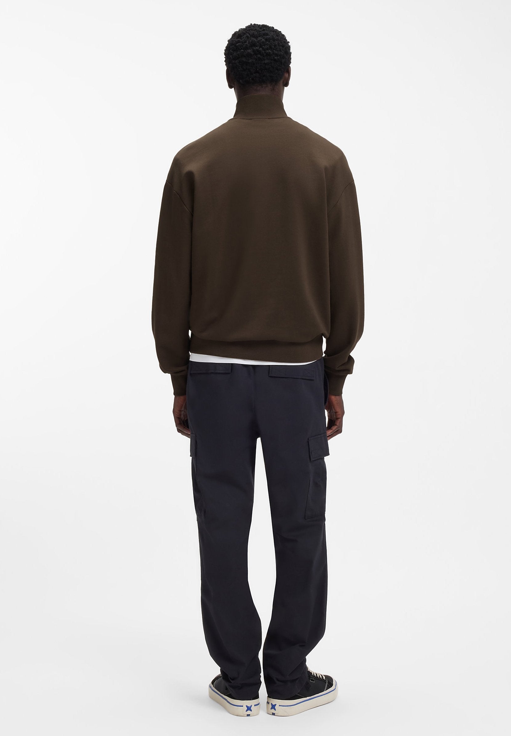 NEELER - Sweatshirt - dark brown