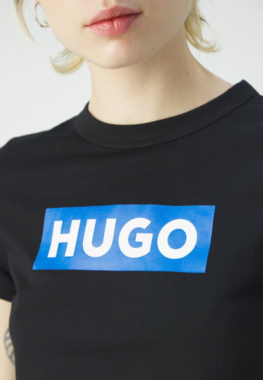 CLASSIC TEE - Print T-shirt - black