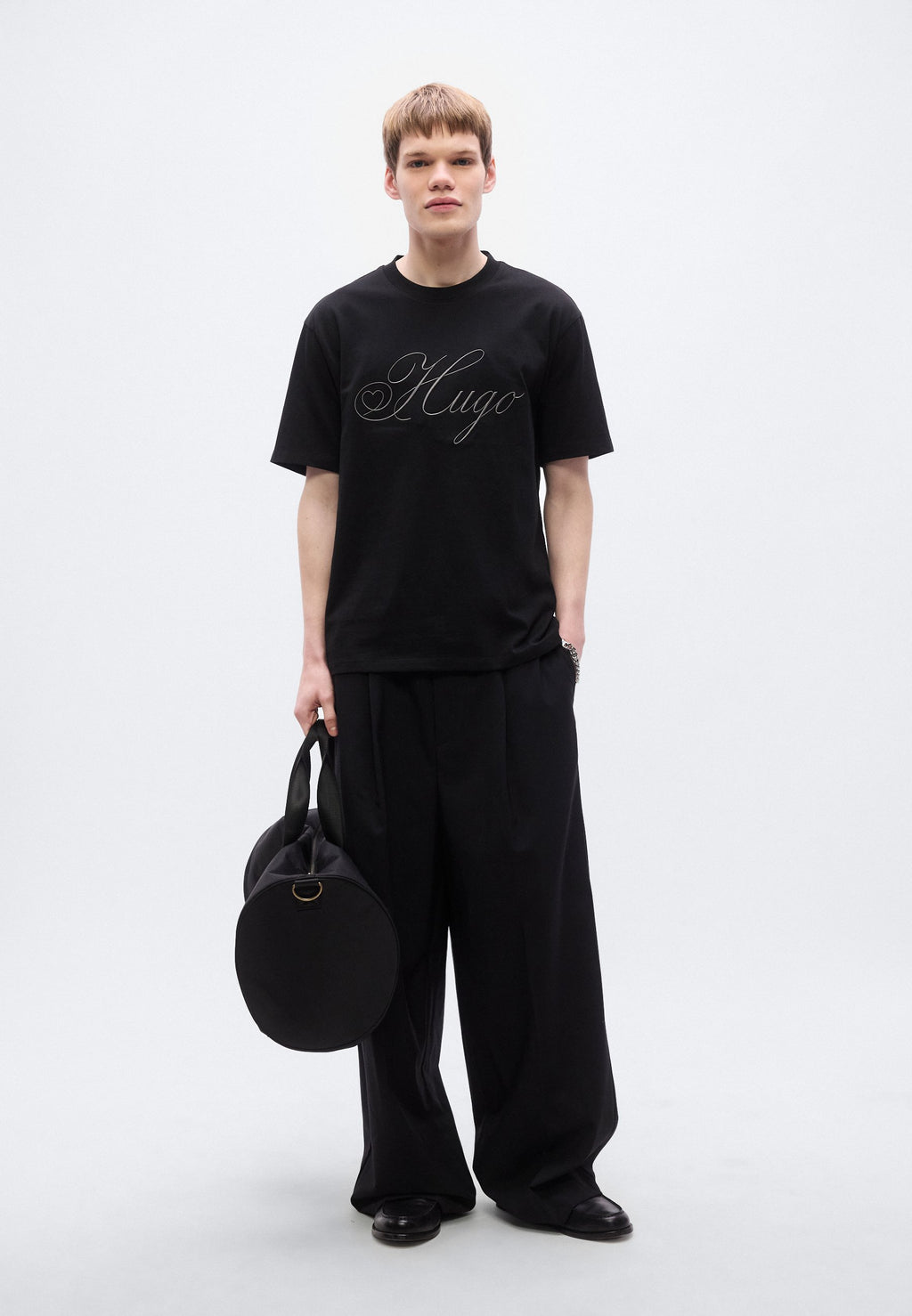 DALENT - Print T-shirt - black
