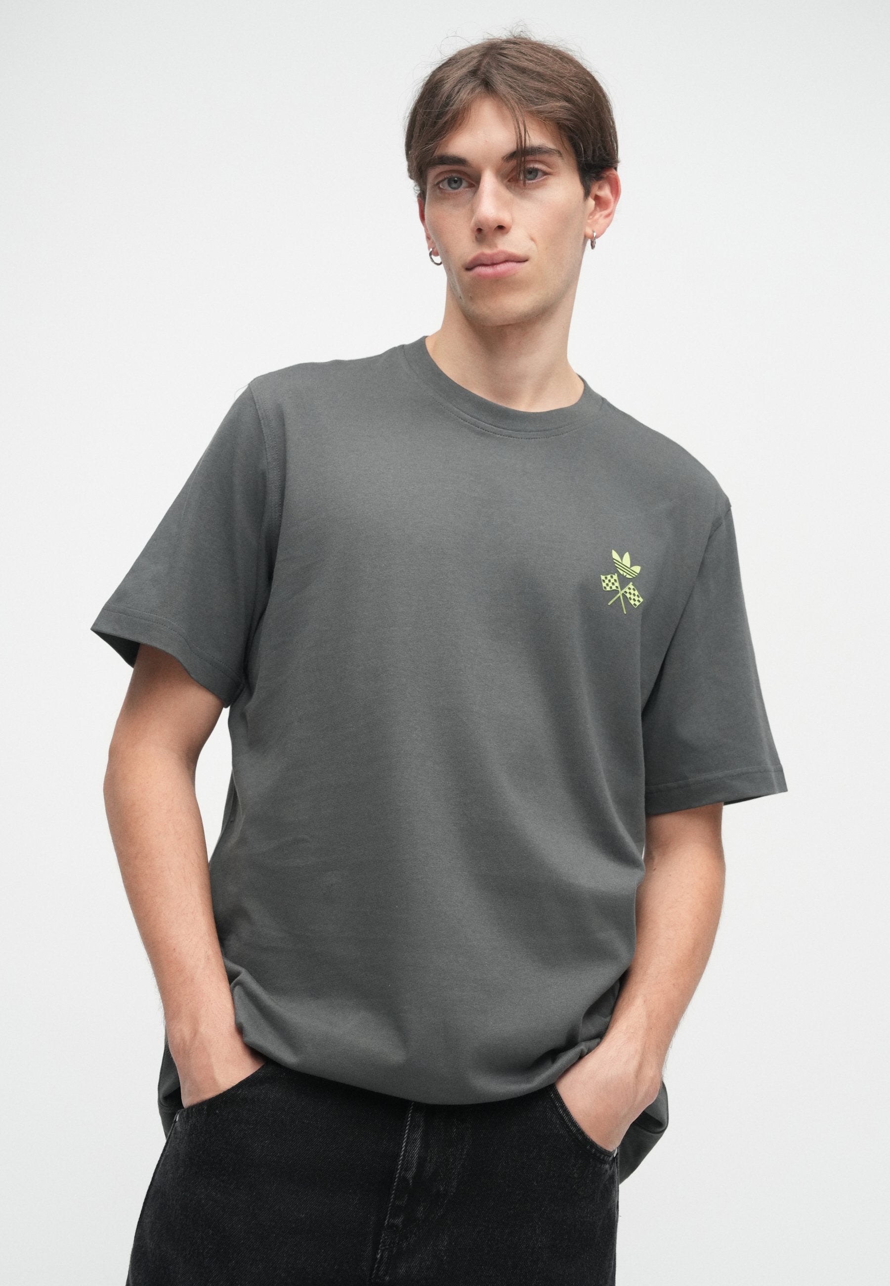 RACING CAR - Print T-shirt - grey six