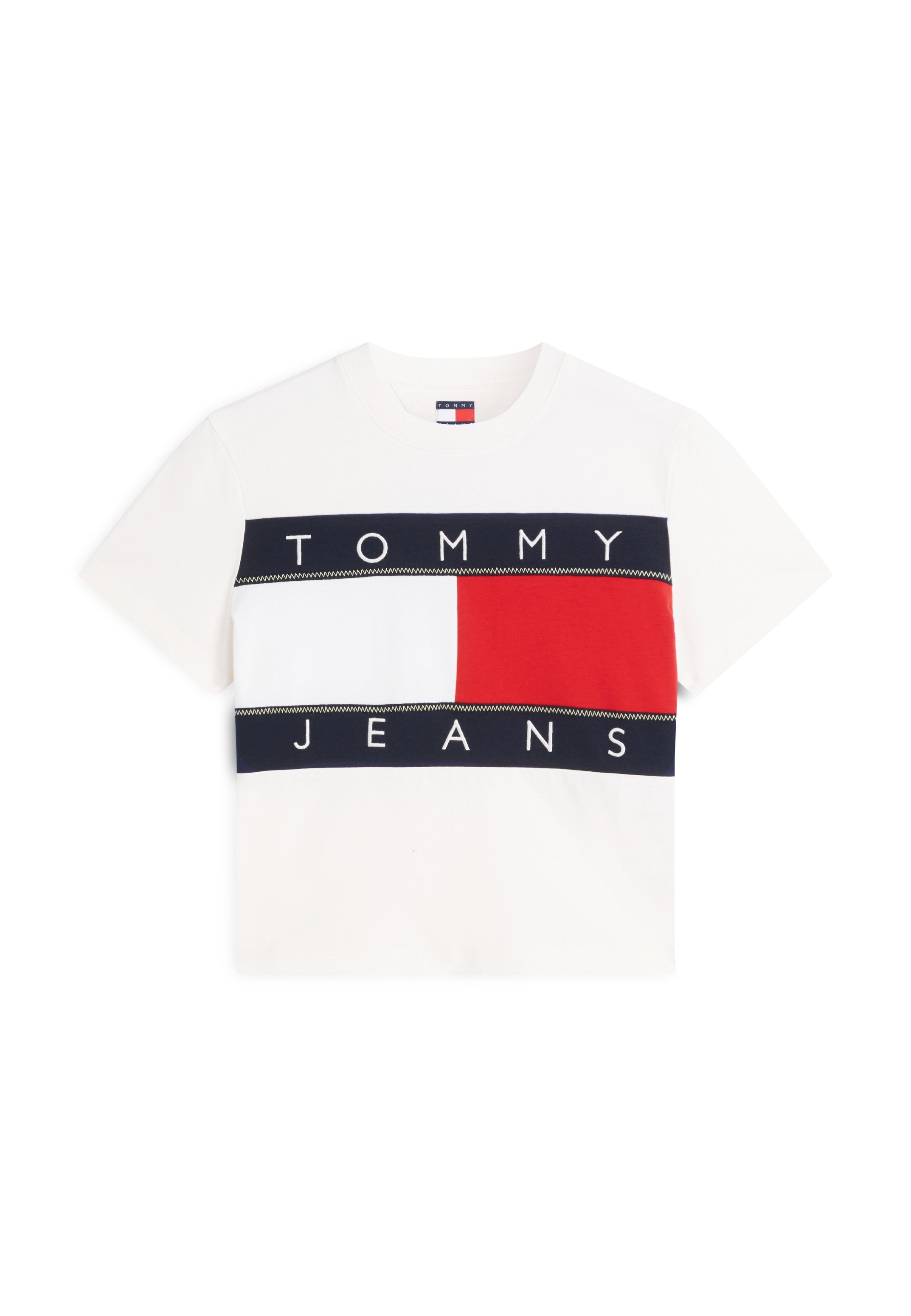 FLAG TEE - Print T-shirt - ancient white