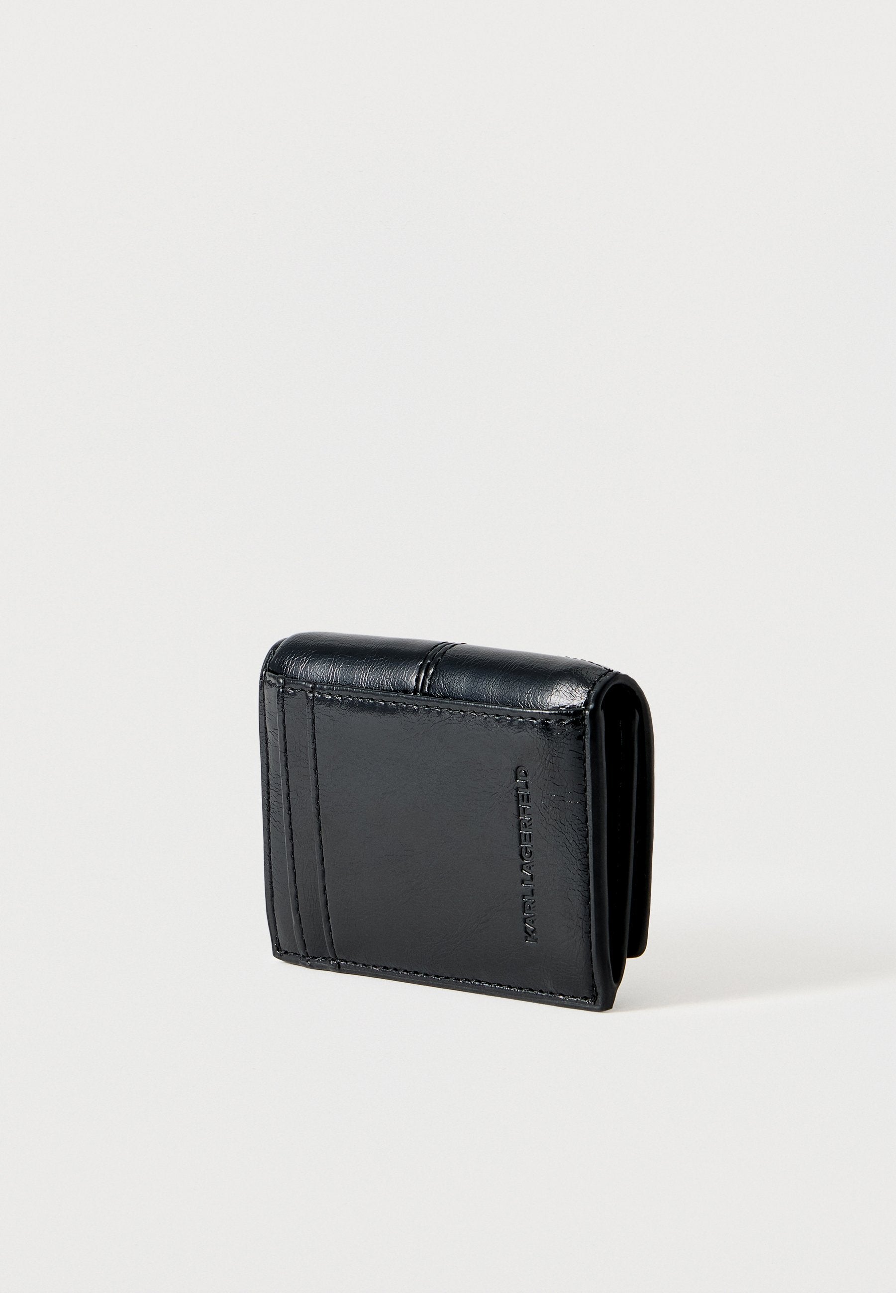 AUTOGRAPH QUILT FLAP - Wallet - black/gold-coloured