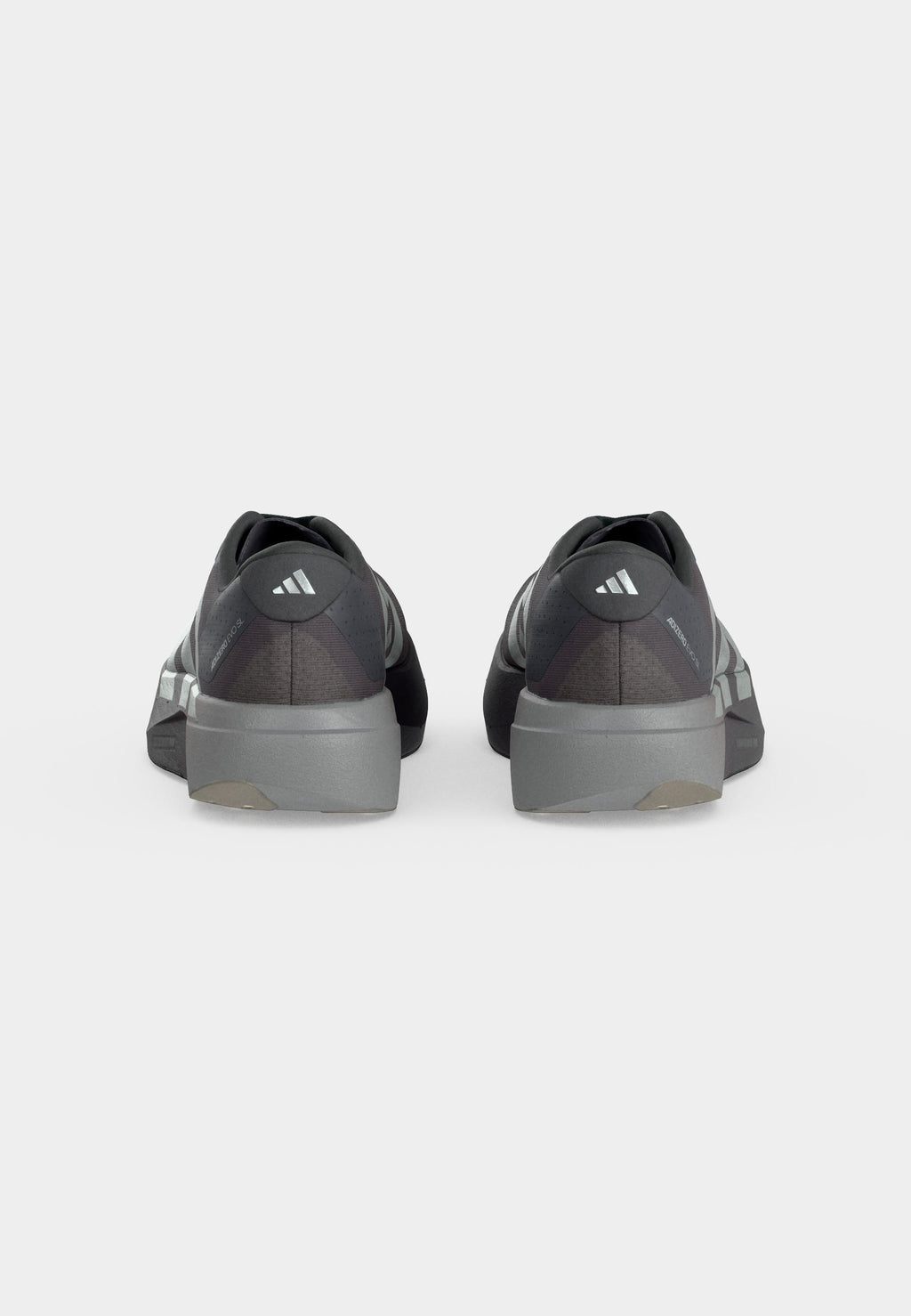 ADIZERO EVO SL M - Trainers - grey strata/silver-coloured metallic/light granite