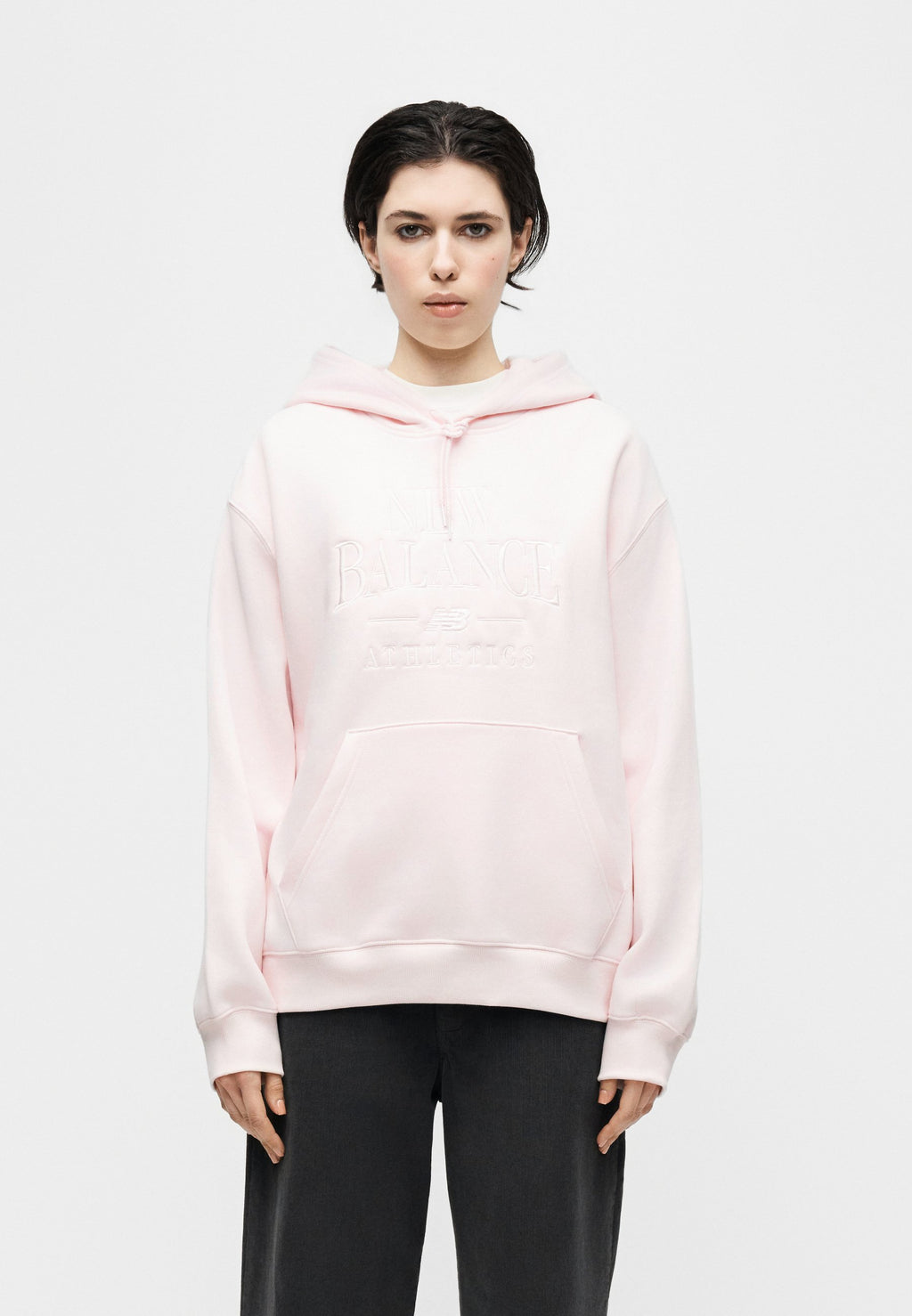 LINEAR HERITAGE HOODIE - Hoodie - pink salt