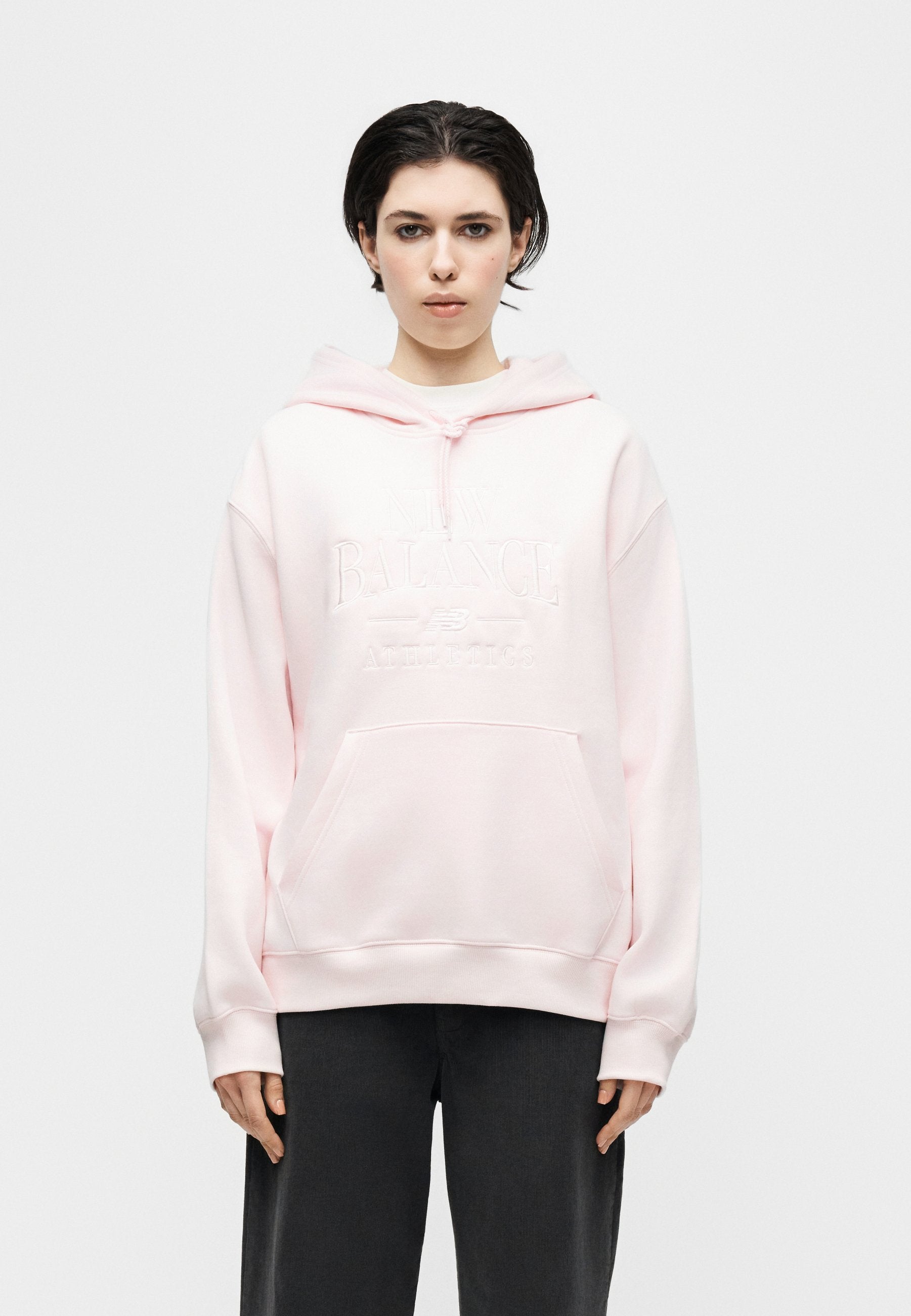 LINEAR HERITAGE HOODIE - Hoodie - pink salt