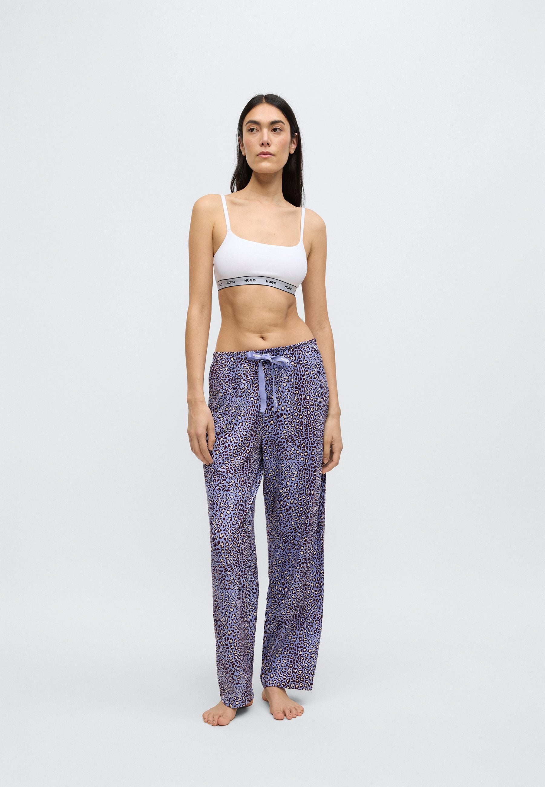CASUAL PANTS - Pyjama bottoms - open purple