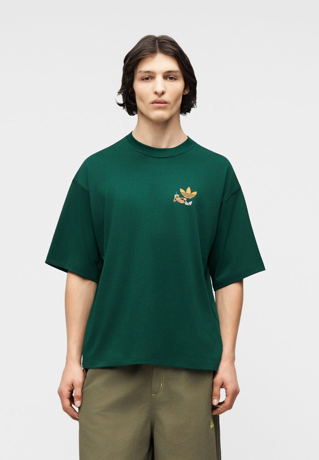 NEW CHILI UNISEX - Print T-shirt - collegiate green