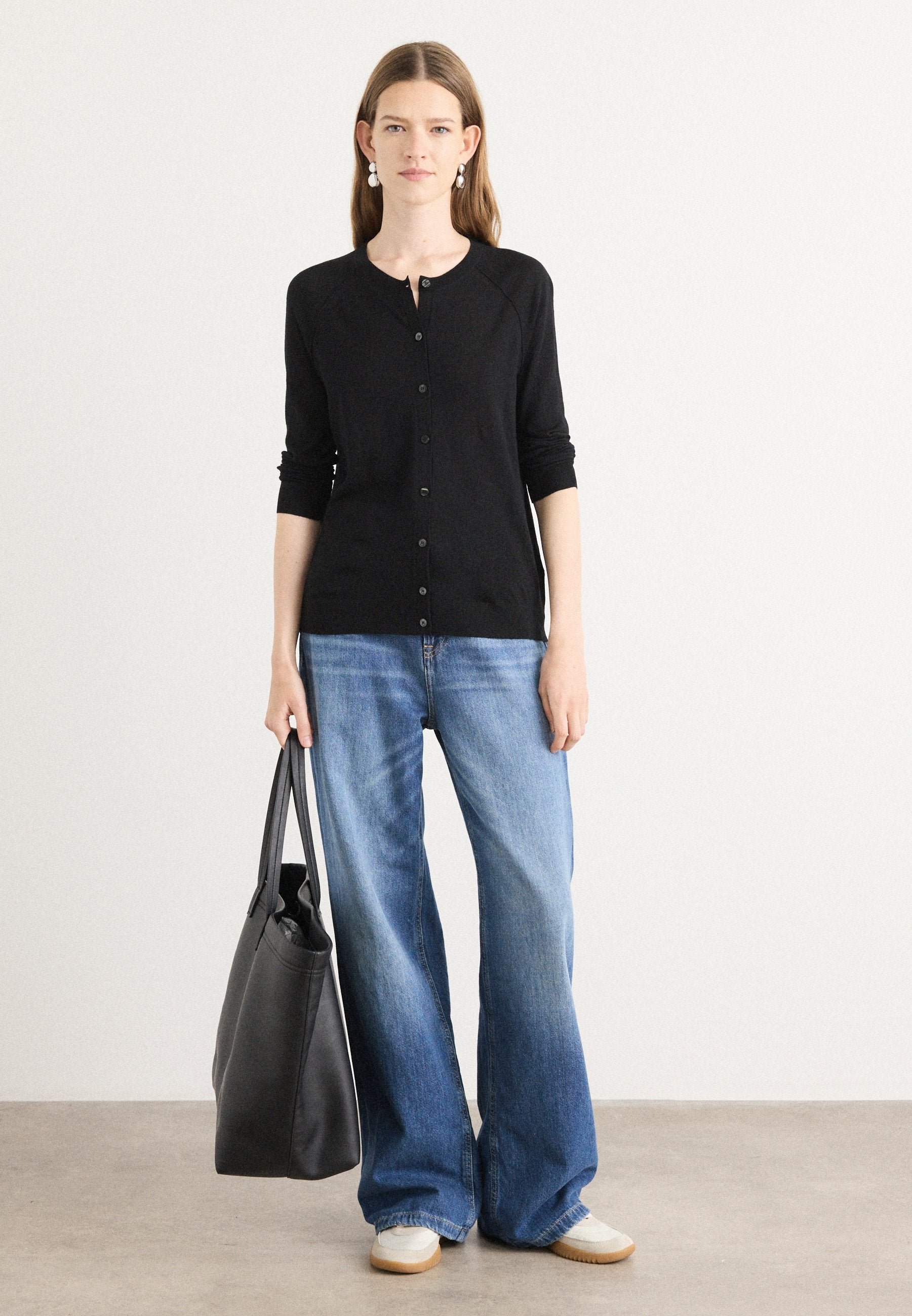 FONAMI - Cardigan - black