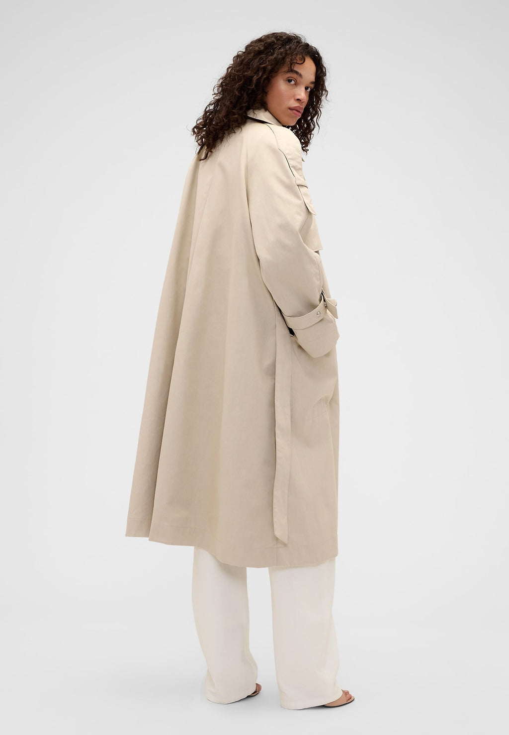 GAP VICTORIA BECKHAM TRENCH COAT - Trenchcoat - ecru