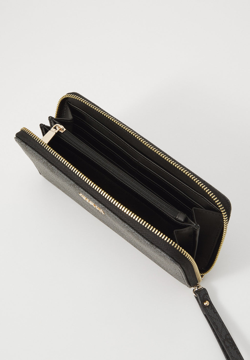BRENTON ZIP AROUND - Wallet - coal