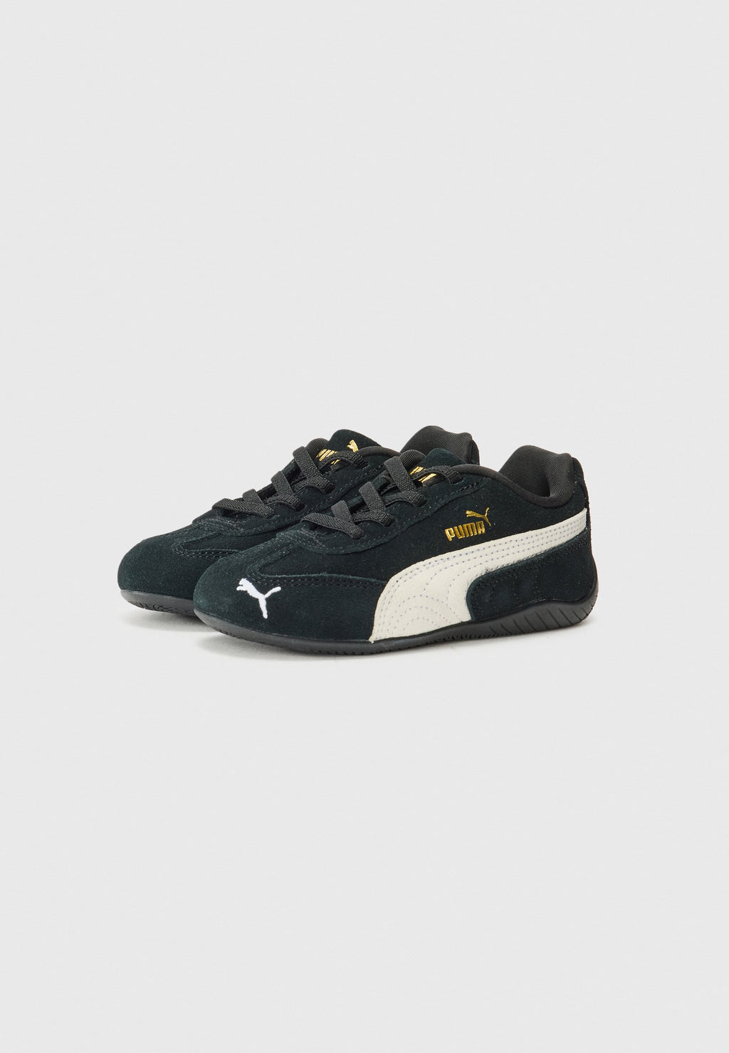SPEEDCAT UNISEX - Baby shoes - black/white