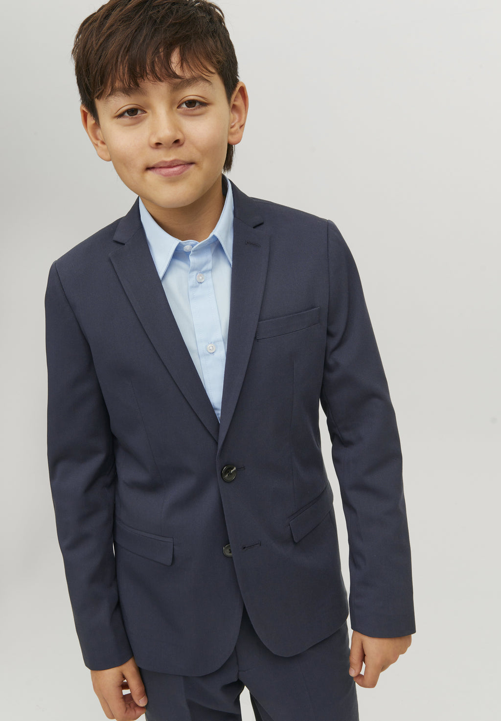 Single-breasted JPRSOLAR Junior - Suit jacket - dark navy